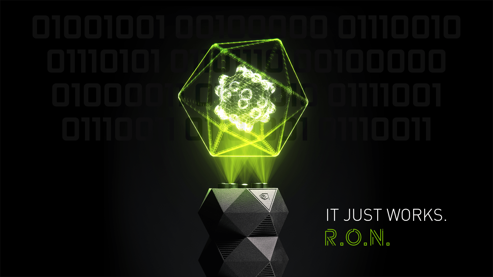 1920x1080 Hidden Message In Nvidias R.O.N Wallpaper April Fool's Day 2019