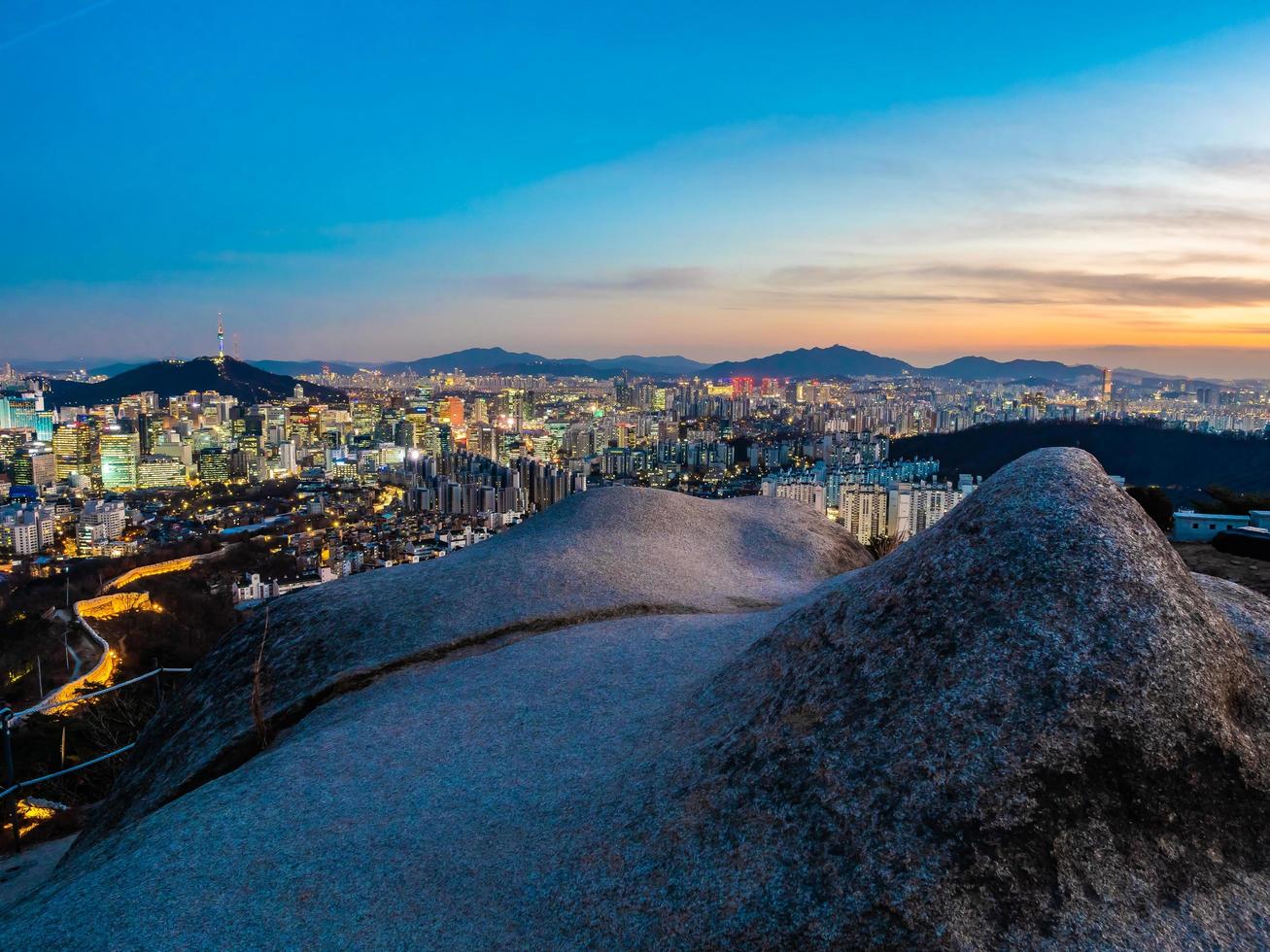 1307x980 View of Seoul city, South Korea