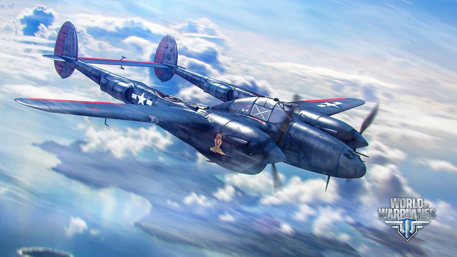 1920x1080 Black and brown compound bow, World of Warplanes, warplanes
