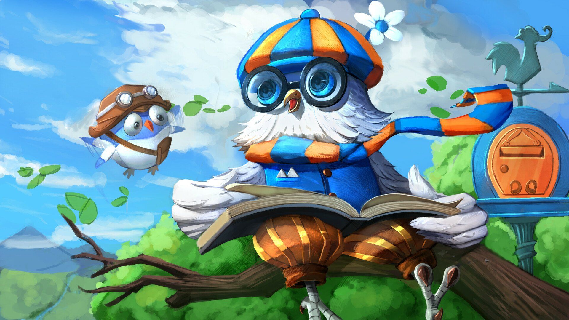 1920x1080 Legendary Owl HD Wallpaper