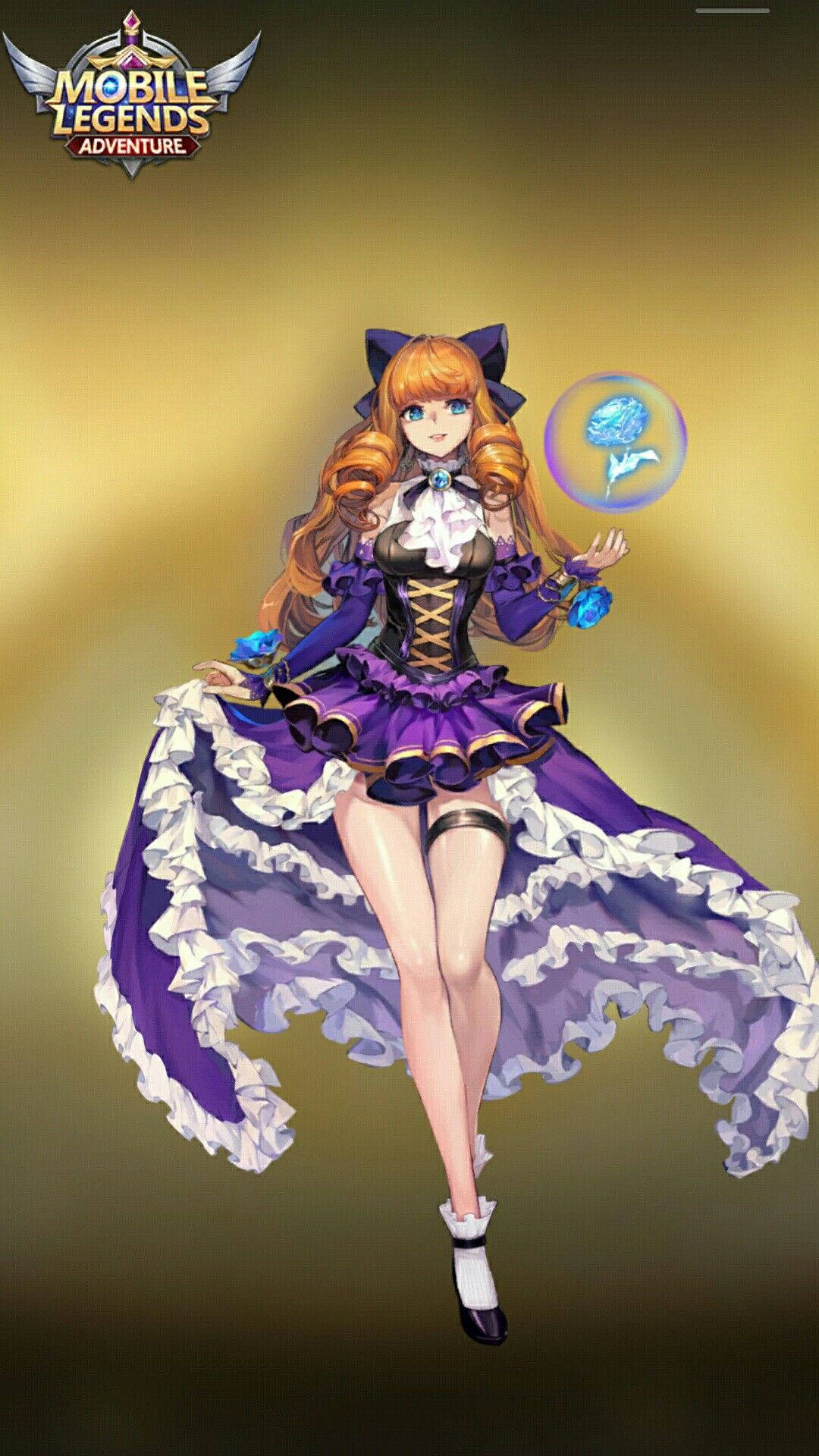1080x1920 Download Mobile Legends Guinevere Ms. Violet Skin Wallpaper
