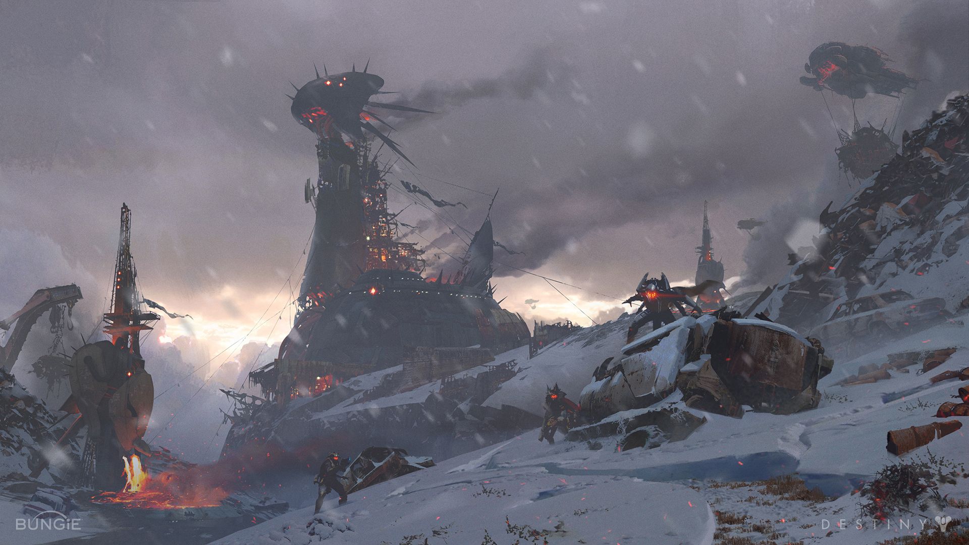 1920x1080 The Plaguelands for Destiny : Rise of Iron (1). Image - Behance