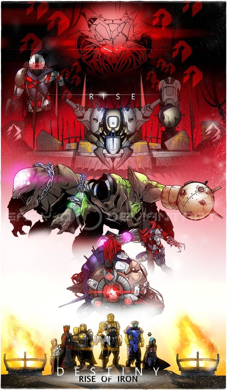 736x1263 Destiny: Rise of Iron Poster