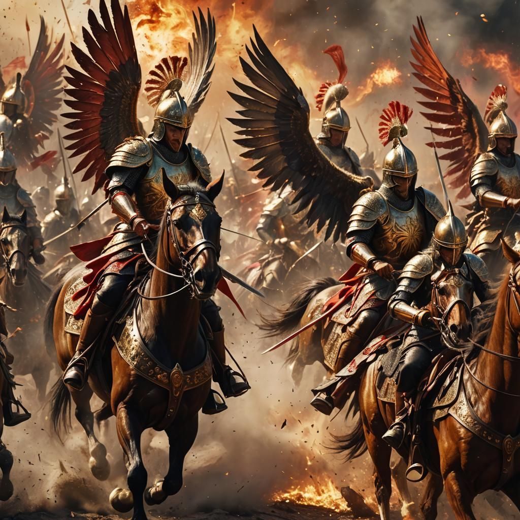 1024x1024 Then the winged hussars arrived Winged Hussars Batt
