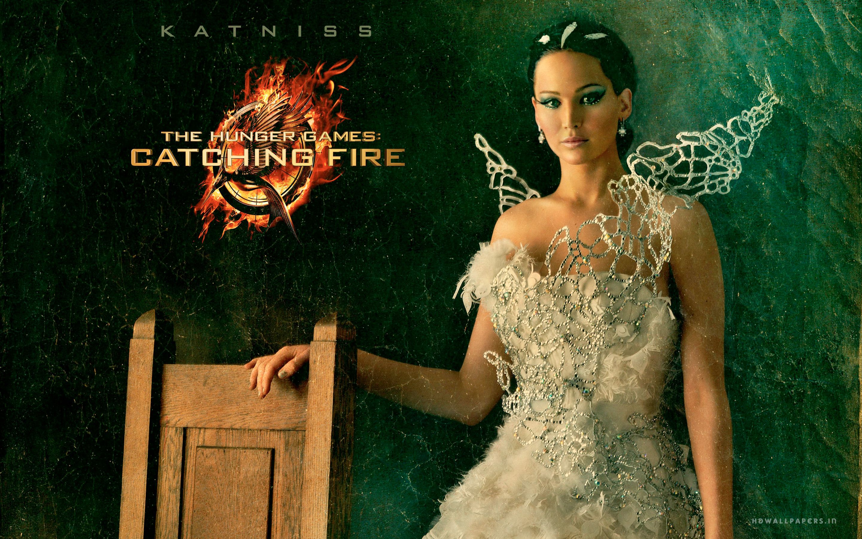 2880x1800 Katniss Hunger Games Catching Fire Wallpaper