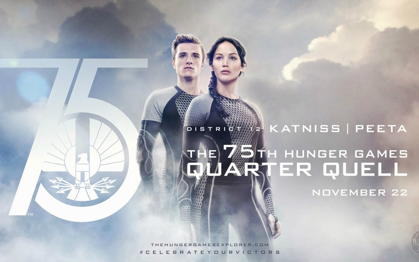 1440x900 Hunger games catching fire: 75 games Desktop wallpaper 1440x900