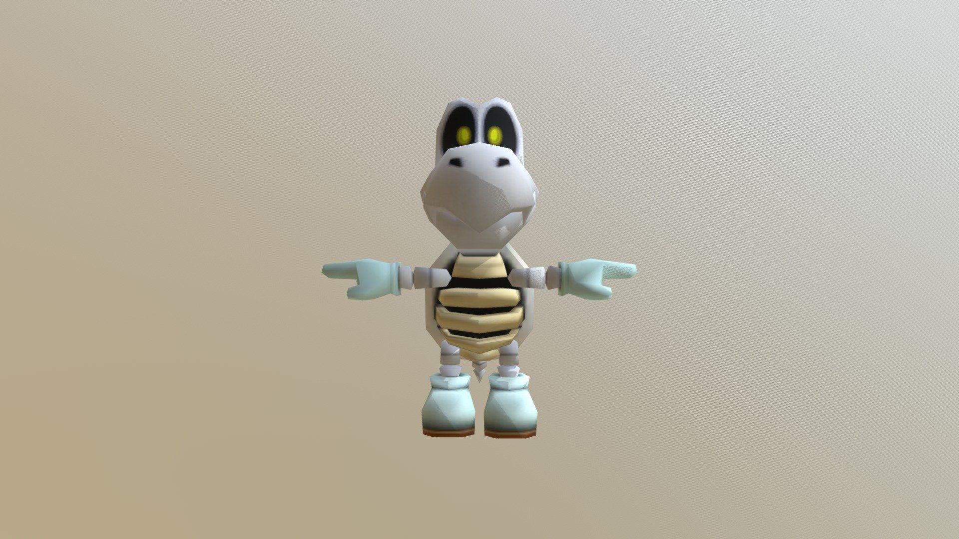 1920x1080 3DS Party Island Tour Bones model by akennedy007 [704ce14]