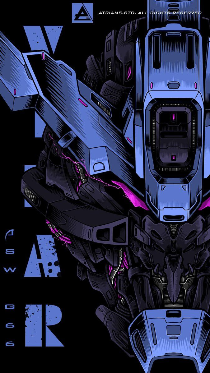 675x1200 Hi bro. How do you think for this vidar. This artwork is for client. # gundam #vidar #barbatos #commission #commissionwork #pfp #logo #mecha