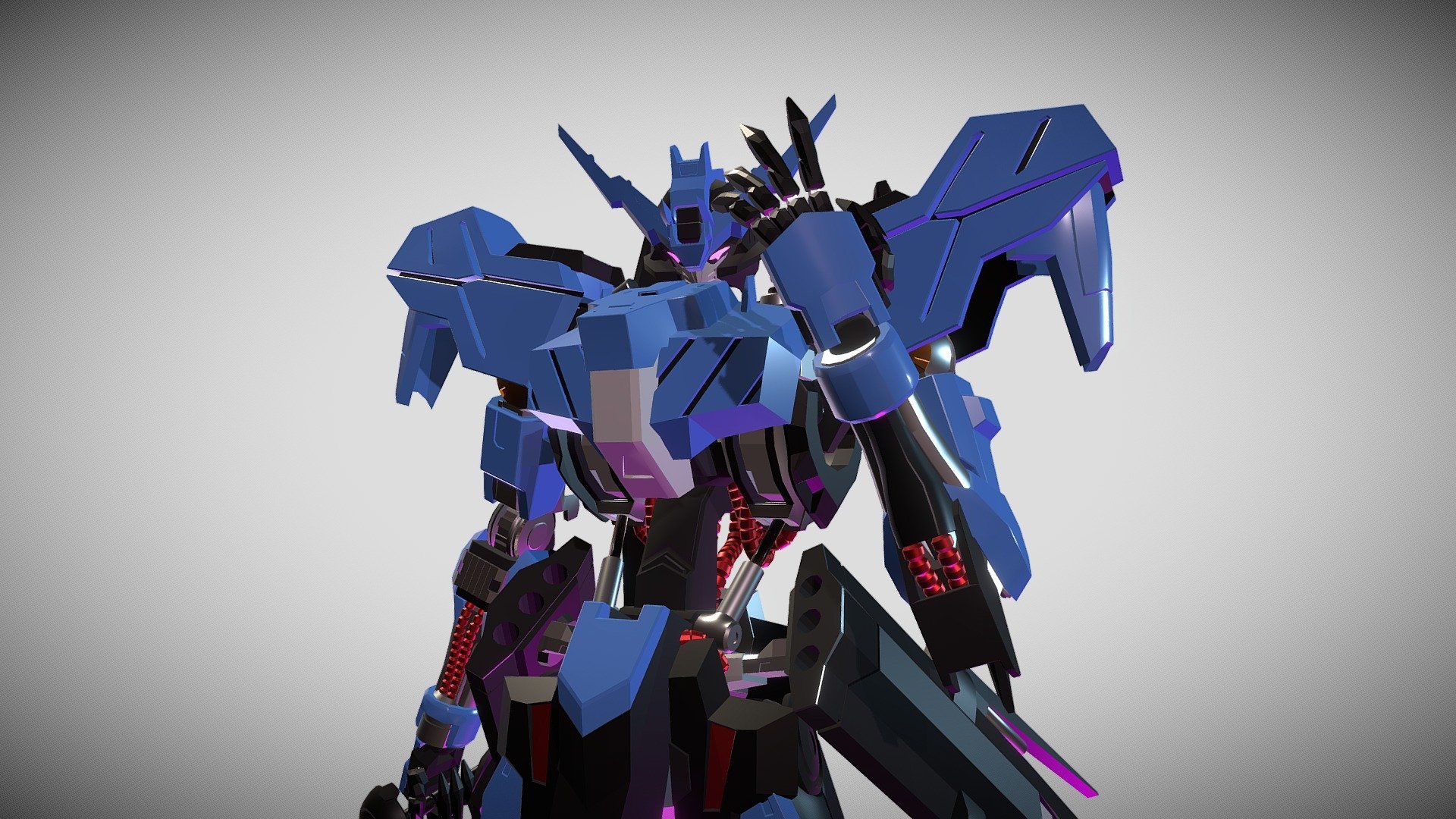 1920x1080 Gundam Vidar model by 御茶 [aca0598]