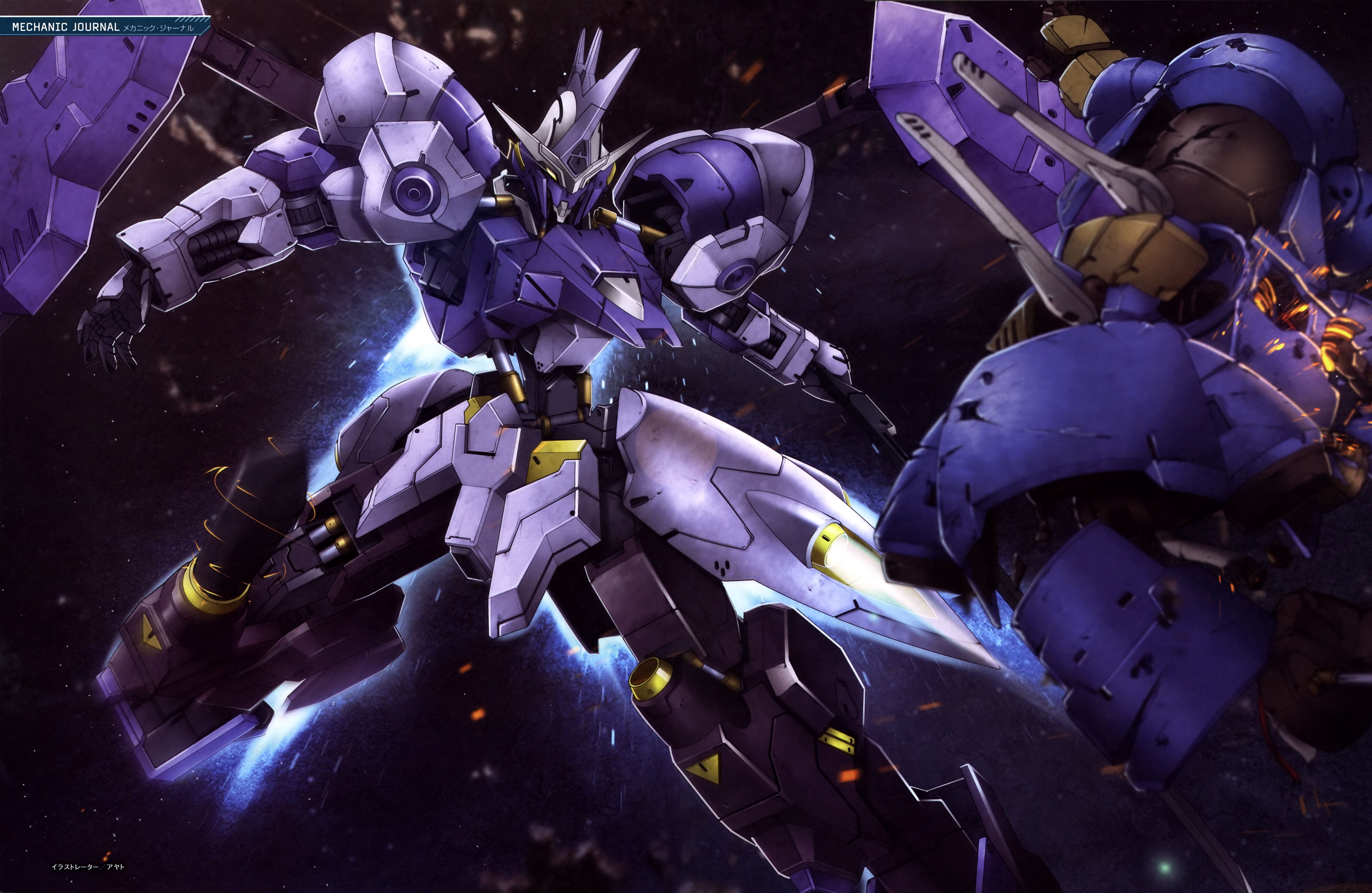 6300x4100 ASW G 66 Gundam Kimaris Vidar Senshi Gundam: Tekketsu No Orphans Anime Image Board