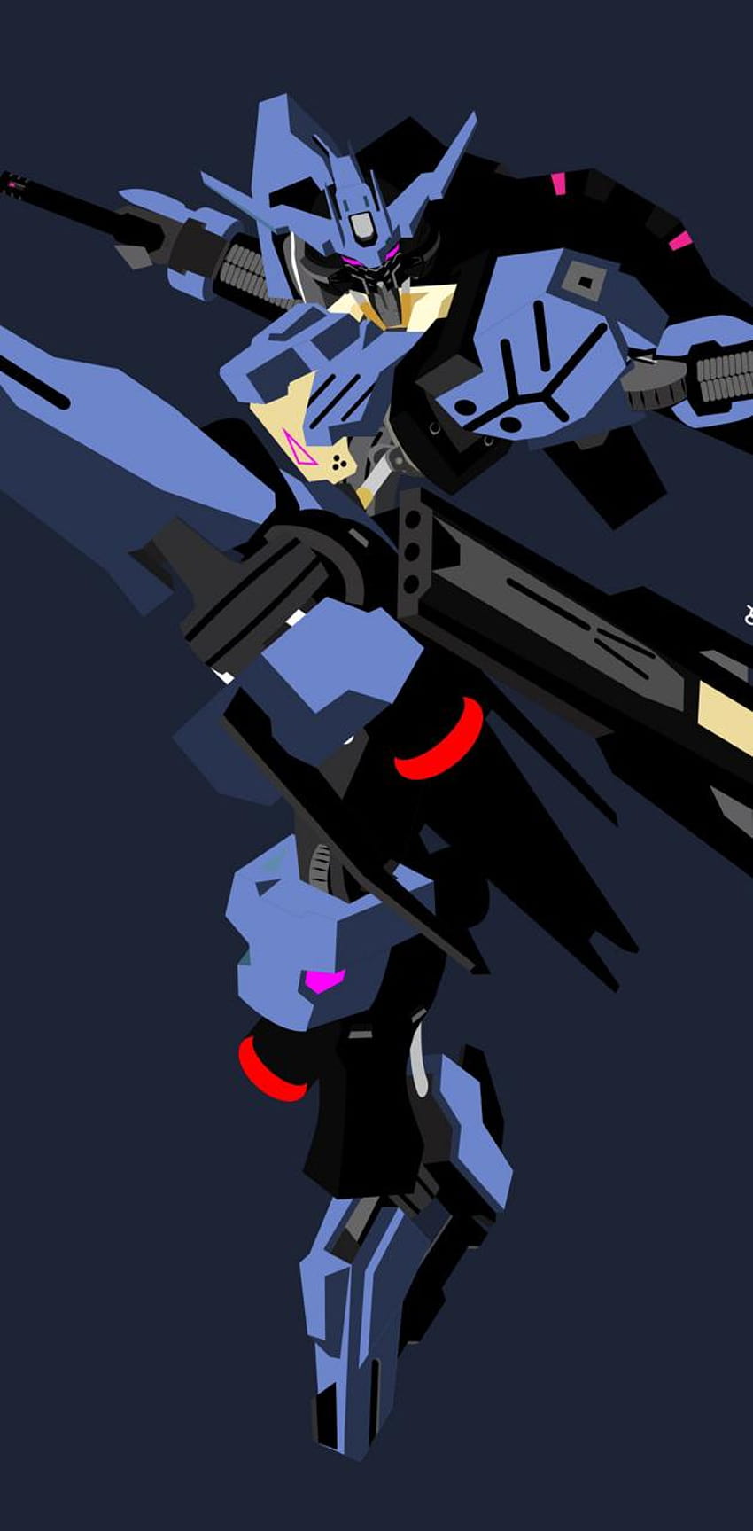 850x1727 Gundam Vidar by lord_Vidar87 HD phone wallpaper