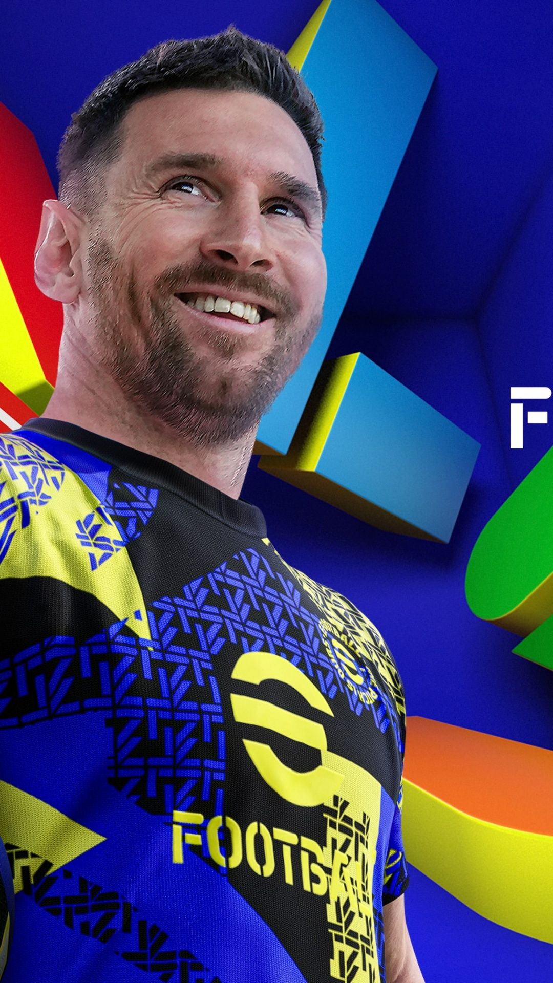 1080x1920 eFootball 2024 Wallpaper 4K, Game Art, Lionel Messi