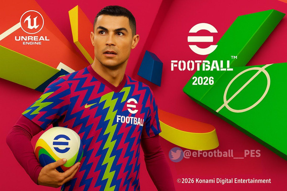 1200x800 Concept Ronaldo Cover #eFootball 2026 Facebook