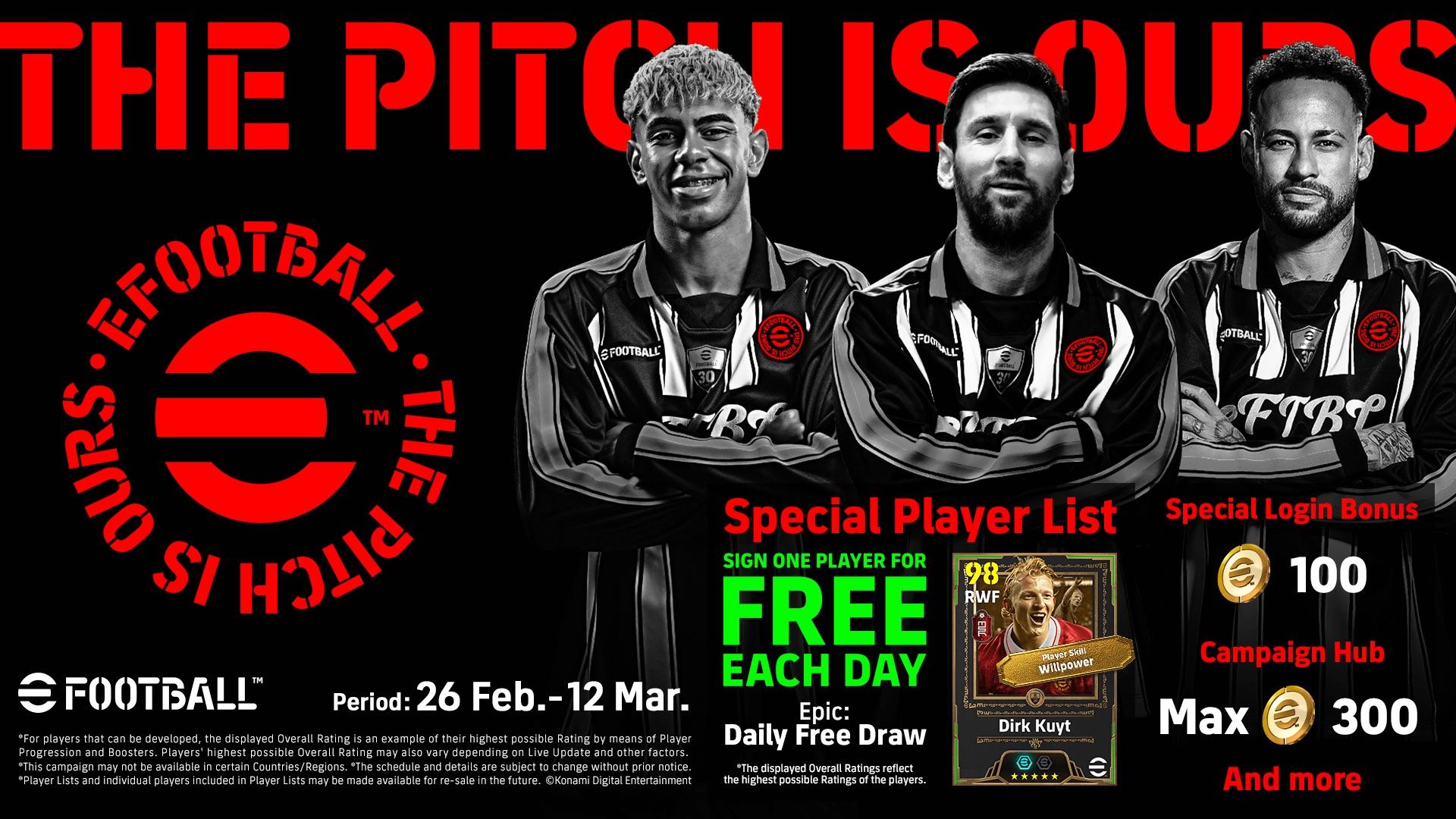 1920x1080 eFootball 2026 Thursday Update Summary 26 February 2026