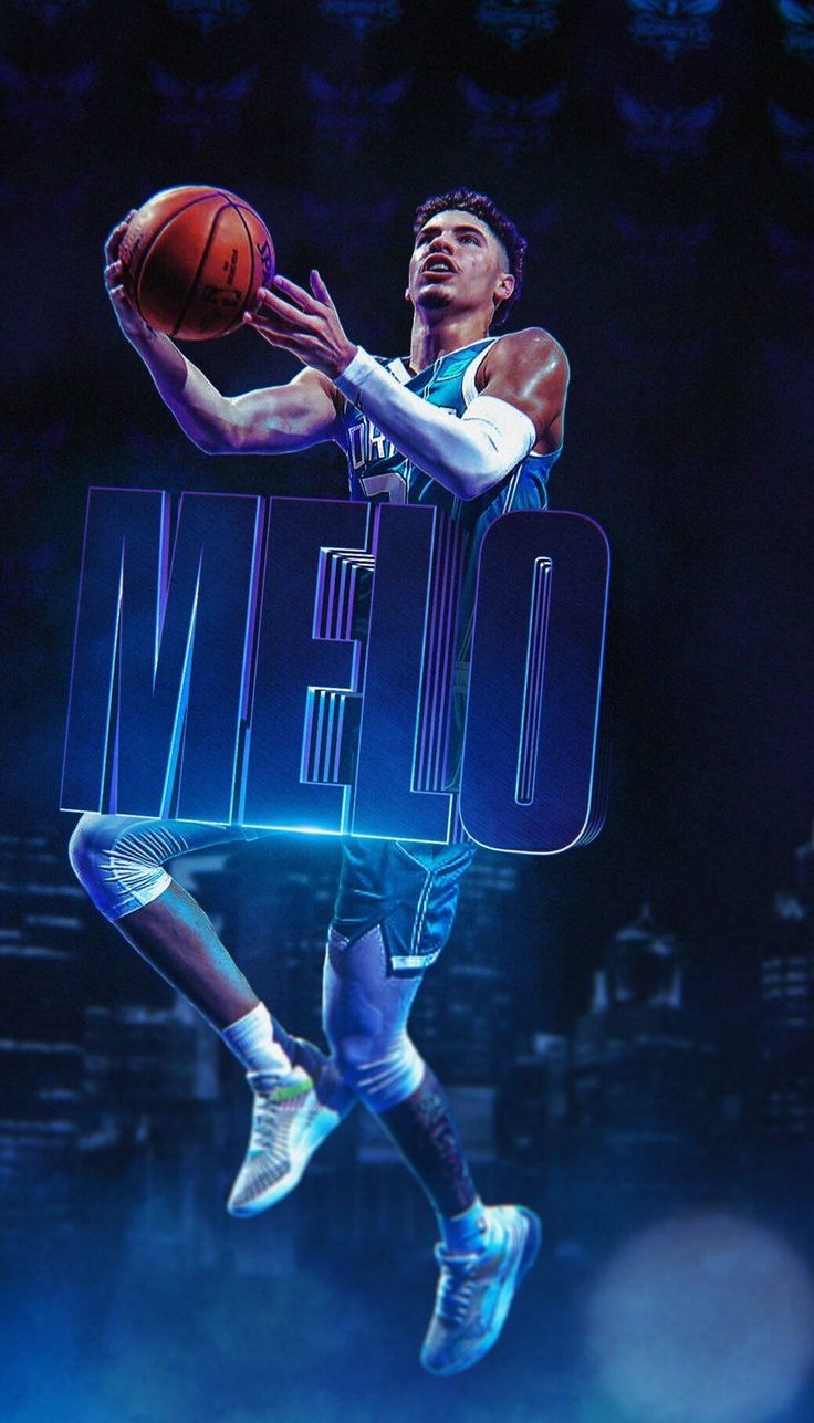736x1287 LaMelo Ball Background