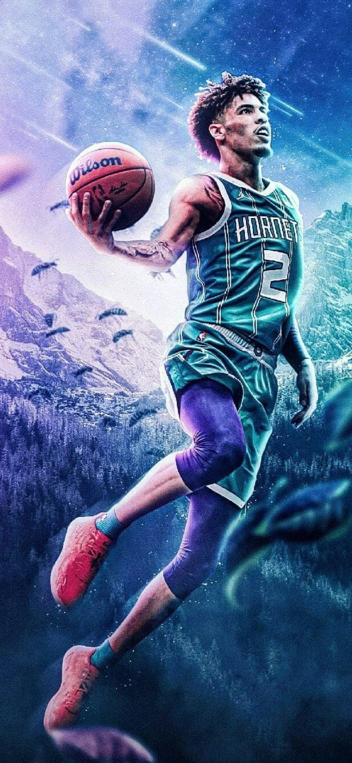 1180x2556 Lamelo Ball iPhone Wallpaper