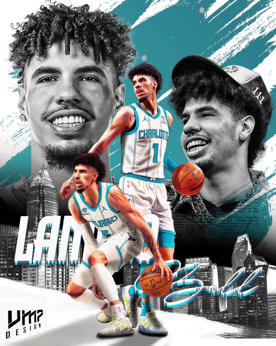 1080x1350 Lamelo Ball Cool Hornets Wallpaper