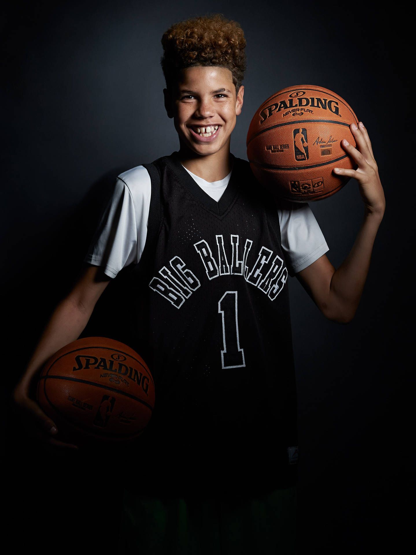 1439x1920 Download Young Lamelo Ball Wallpaper