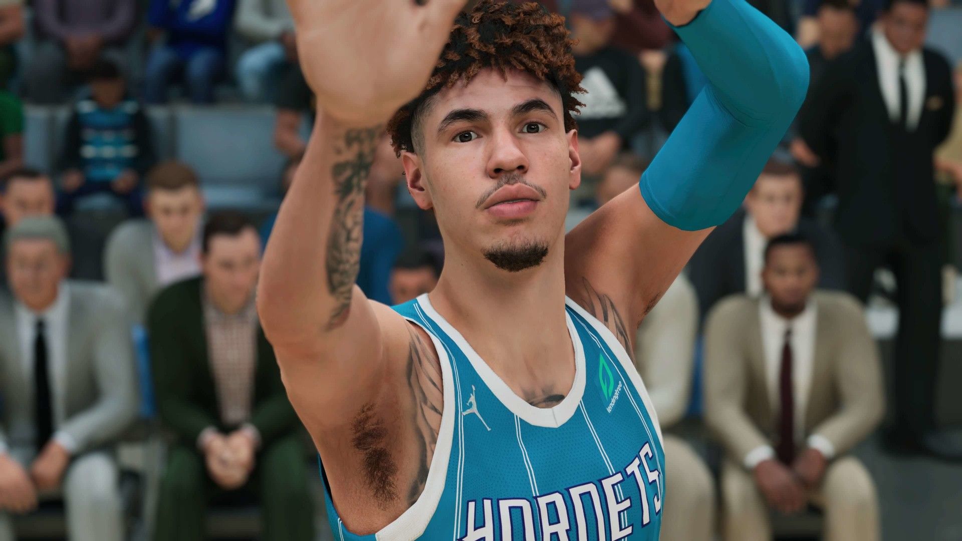 1920x1080 LaMelo Ball HD NBA 2K22 Wallpaper