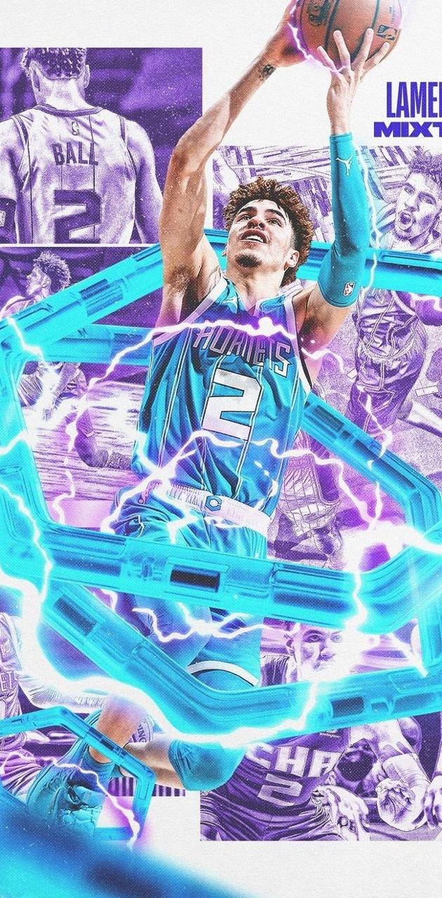 630x1280 LaMelo Ball NBA Wallpaper