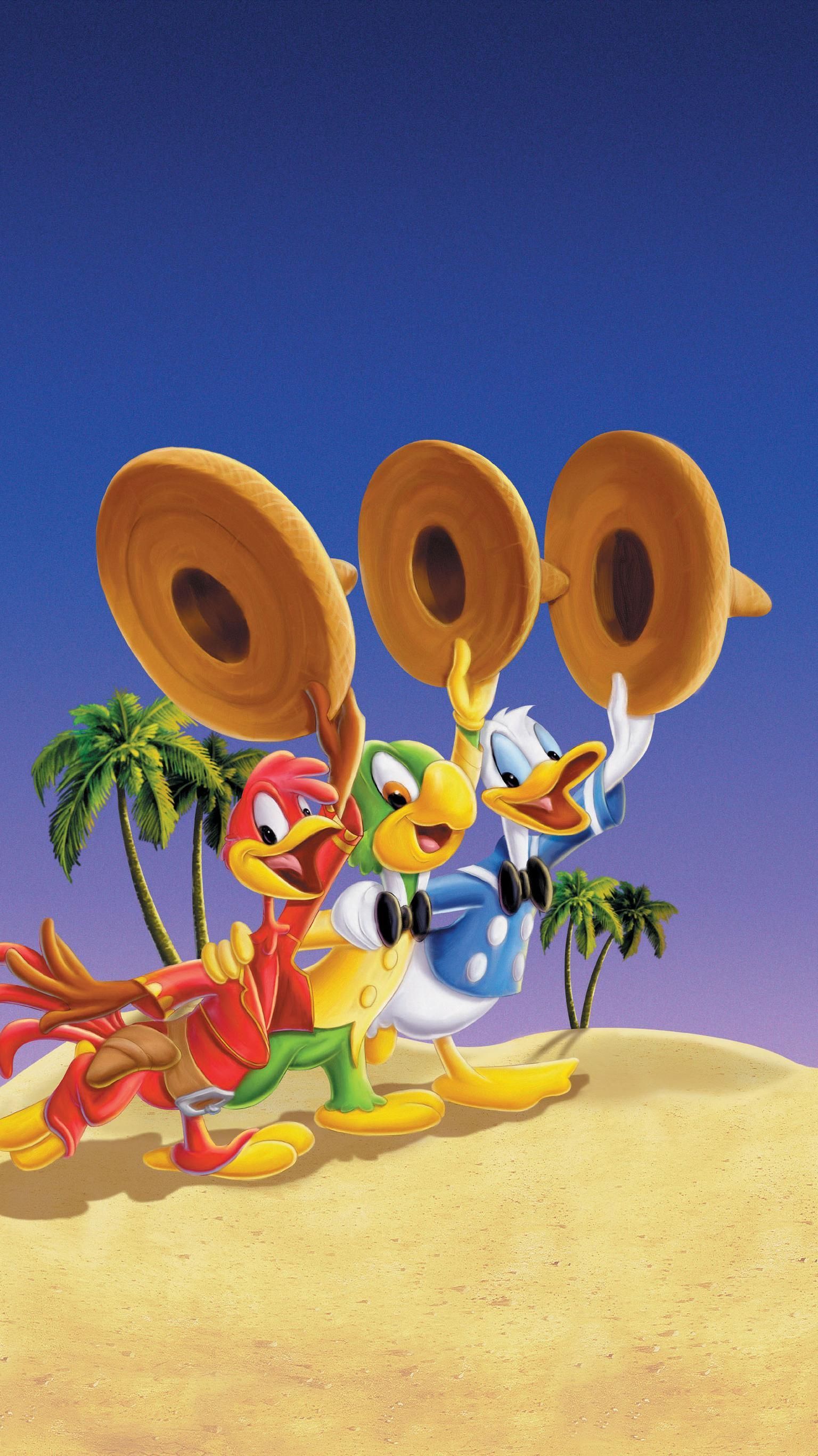 1536x2732 The Three Caballeros Wallpaper
