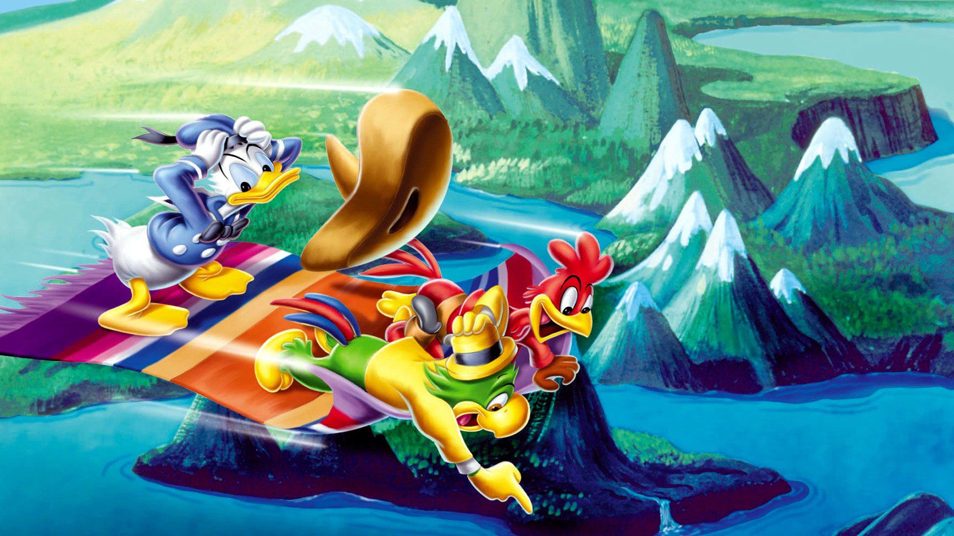 1920x1080 Download Donald Duck Movie The Three Caballeros HD Wallpaper