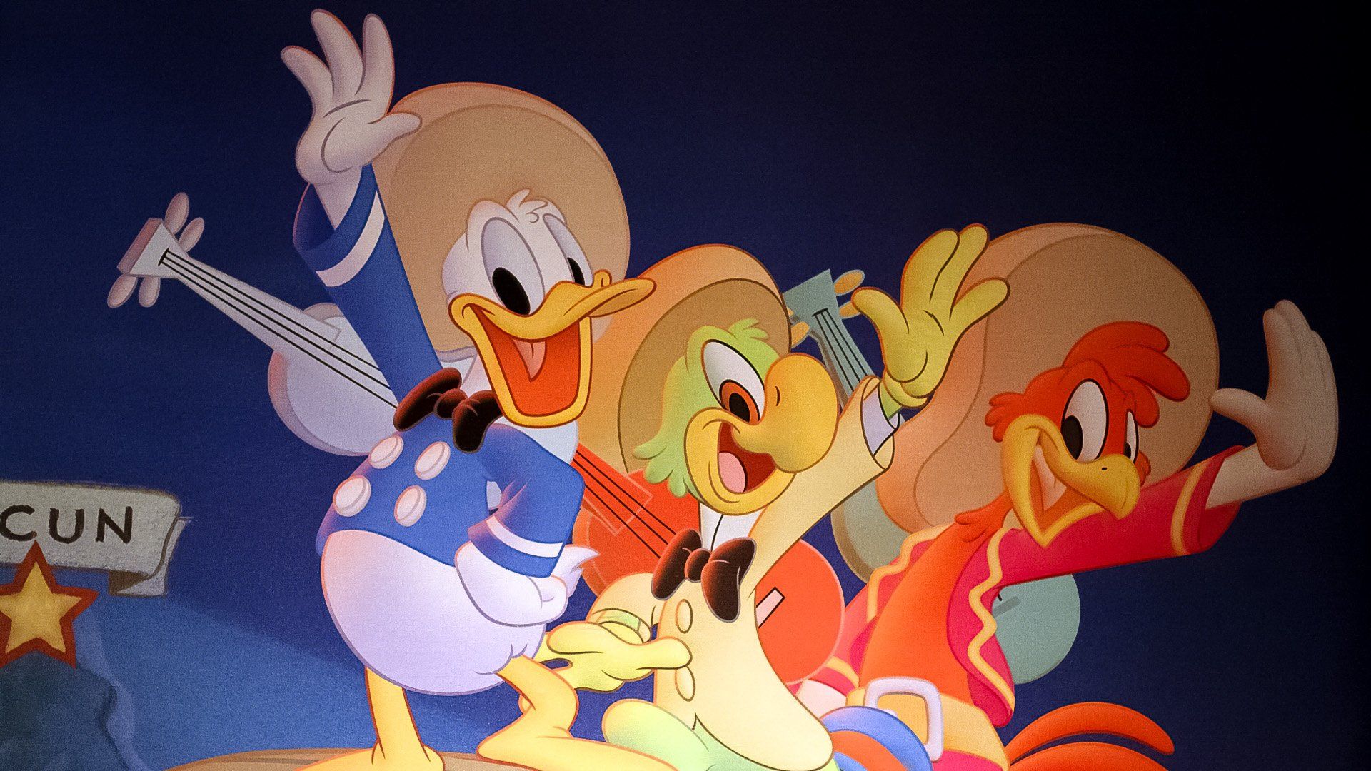 1920x1080 Donald Duck & The Three Caballeros
