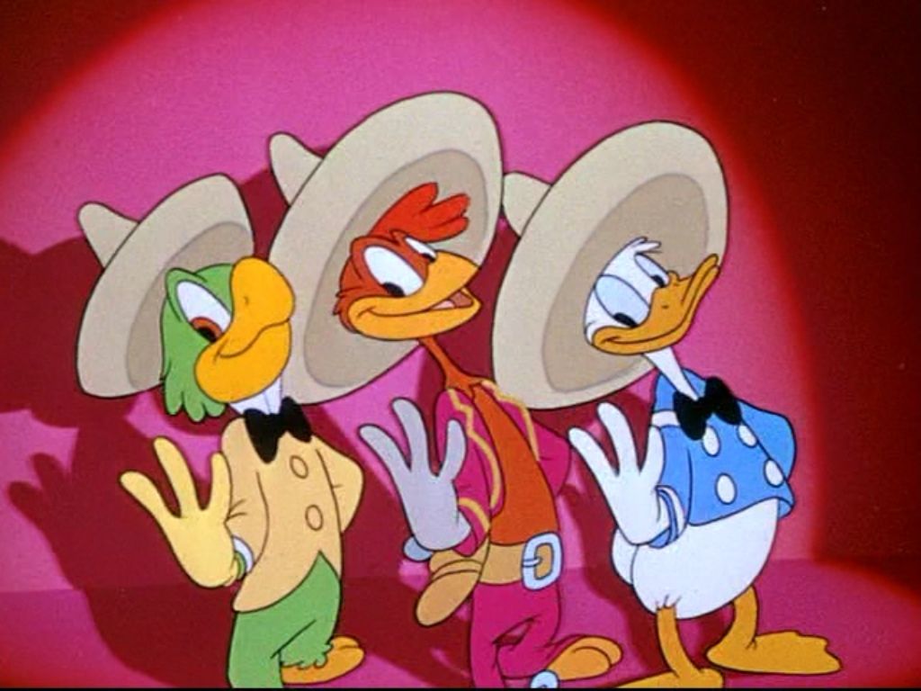 1024x768 The Three Caballeros (1944). Screencap From The 2008 2 Movi