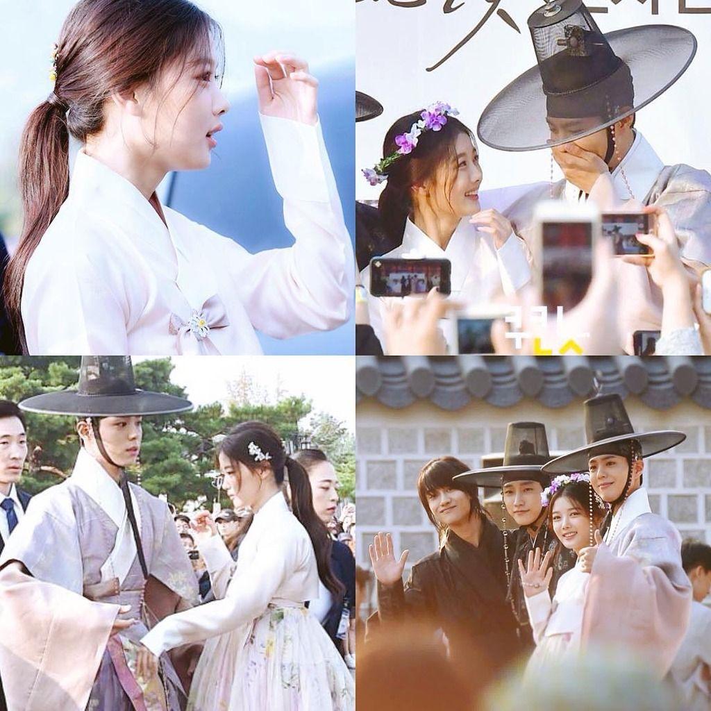 1024x1024 Park Bo Gum And Kim Yoo Jung Attend Moonlight Drawn Bo Gum