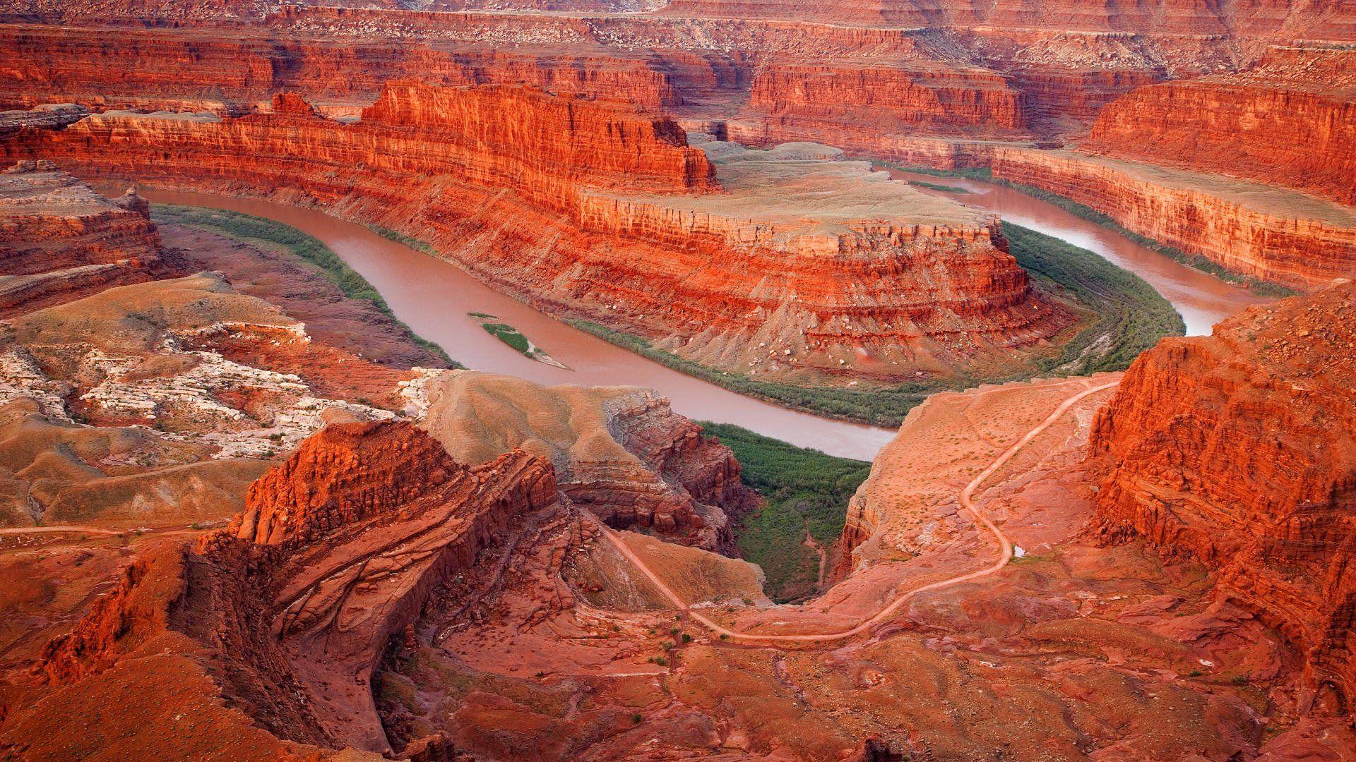 1920x1080 Horseshoe Bend HD Wallpaper