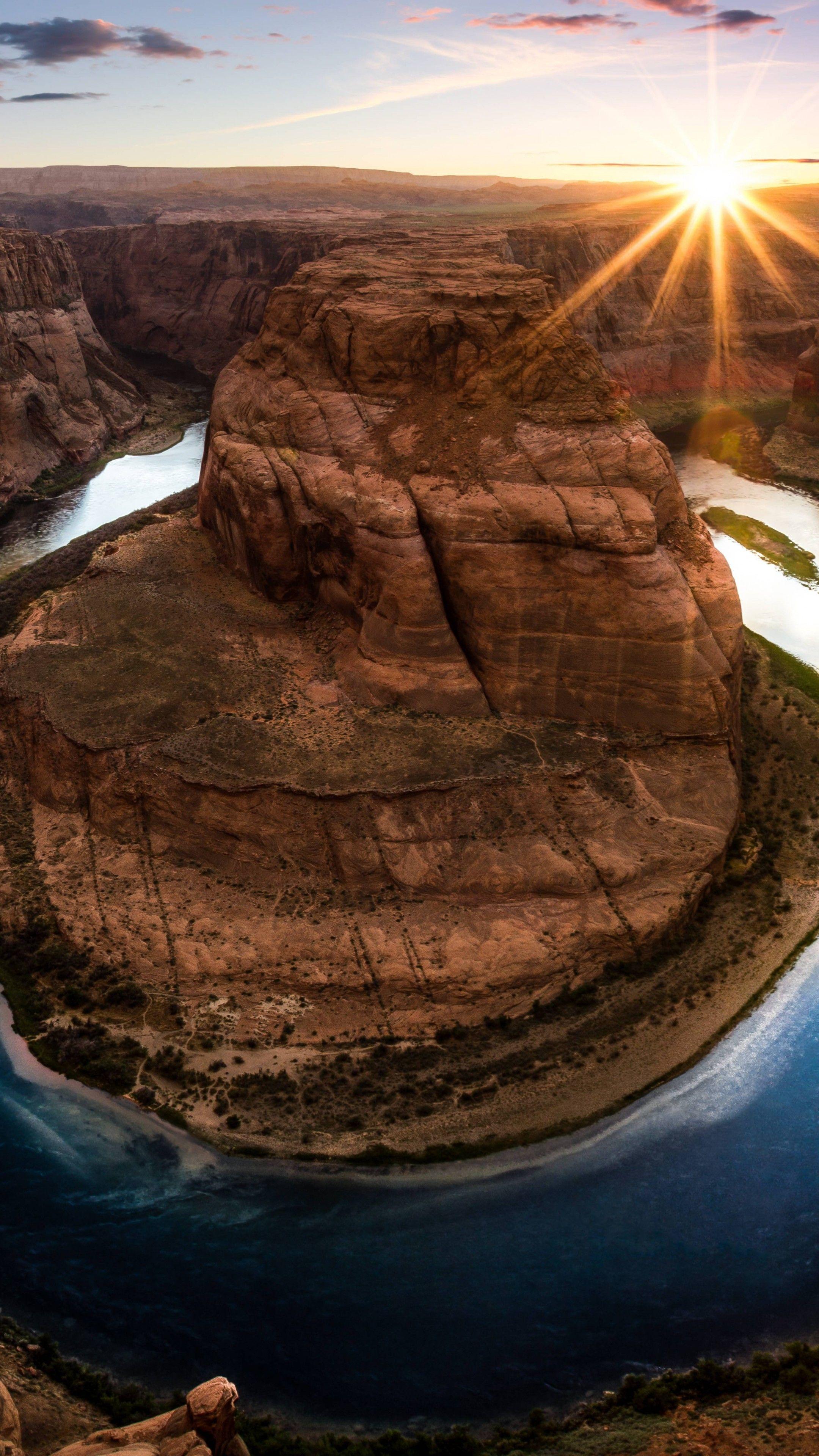 2160x3840 Wallpaper Horseshoe Bend, Arizona, USA, 8k, Nature