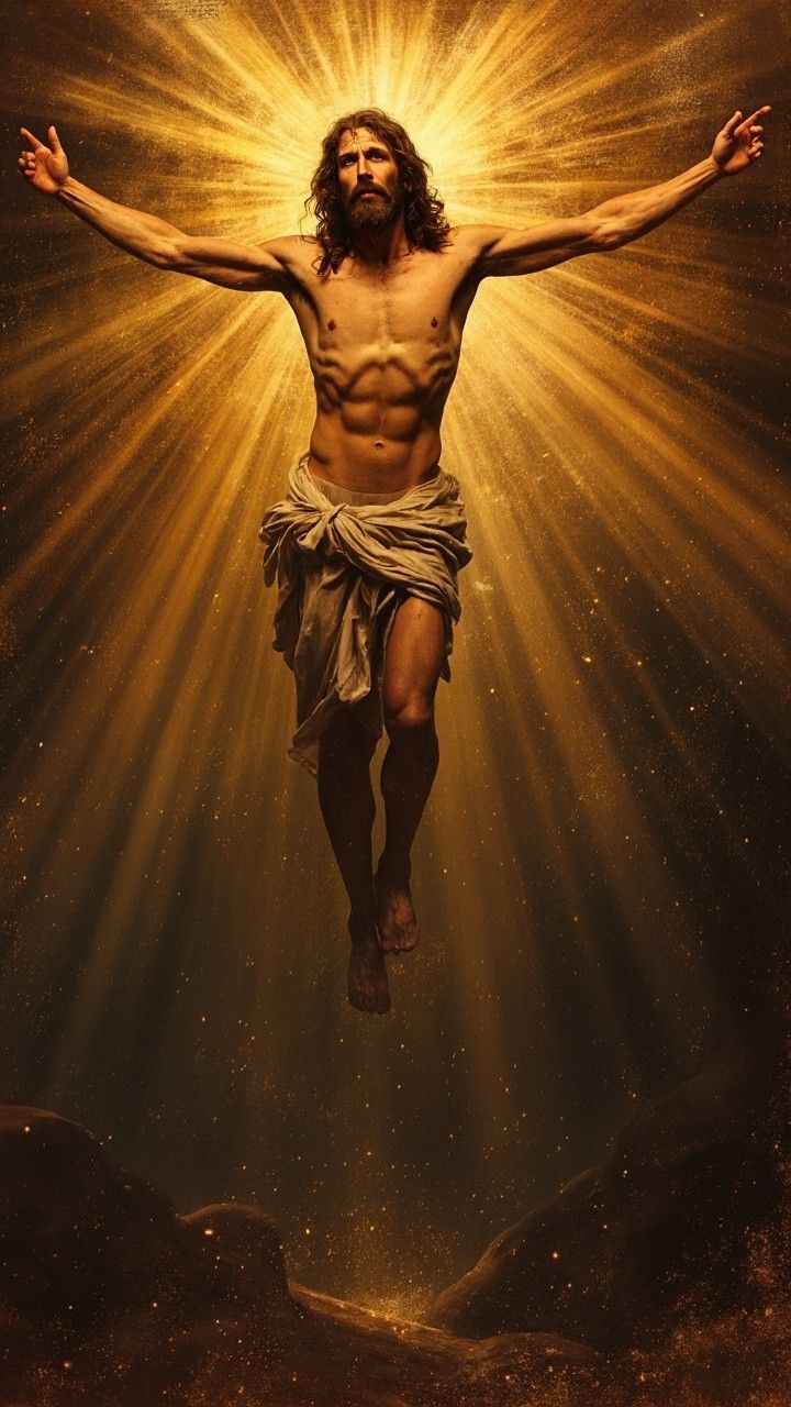 720x1280 Downloadable Good Friday Wallpaper Featuring Jesus Christ
