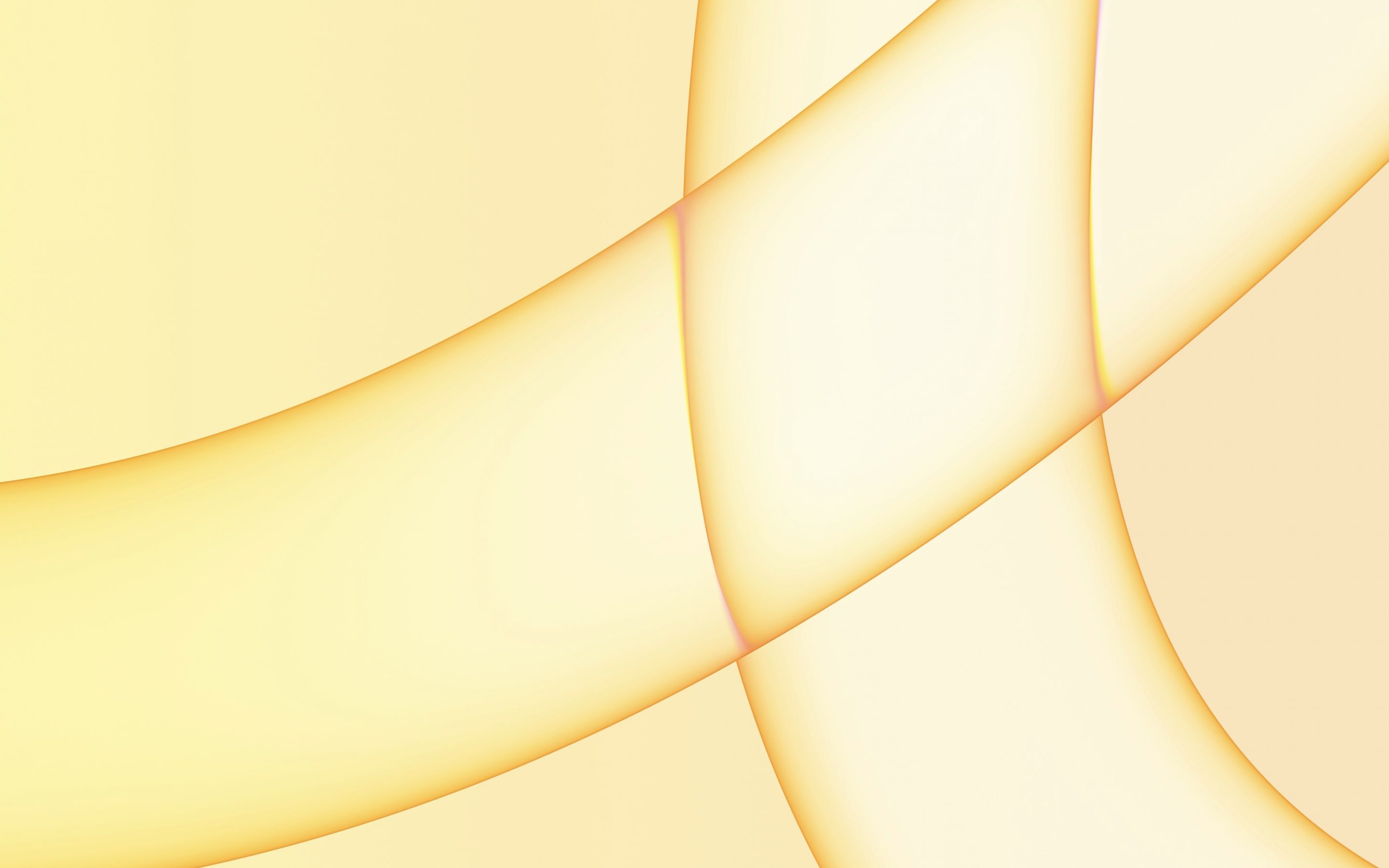 2880x1800 iMac 2021 Wallpaper 4K, Yellow background
