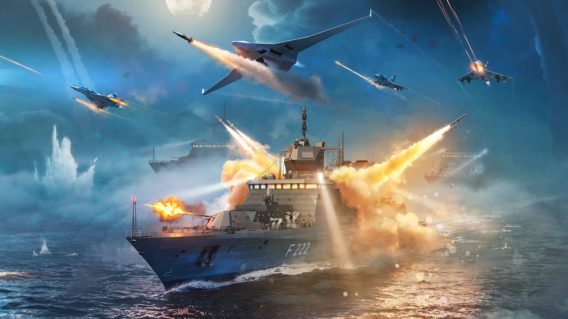 1920x1080 Modern Warships.84 Warships: Naval Battles
