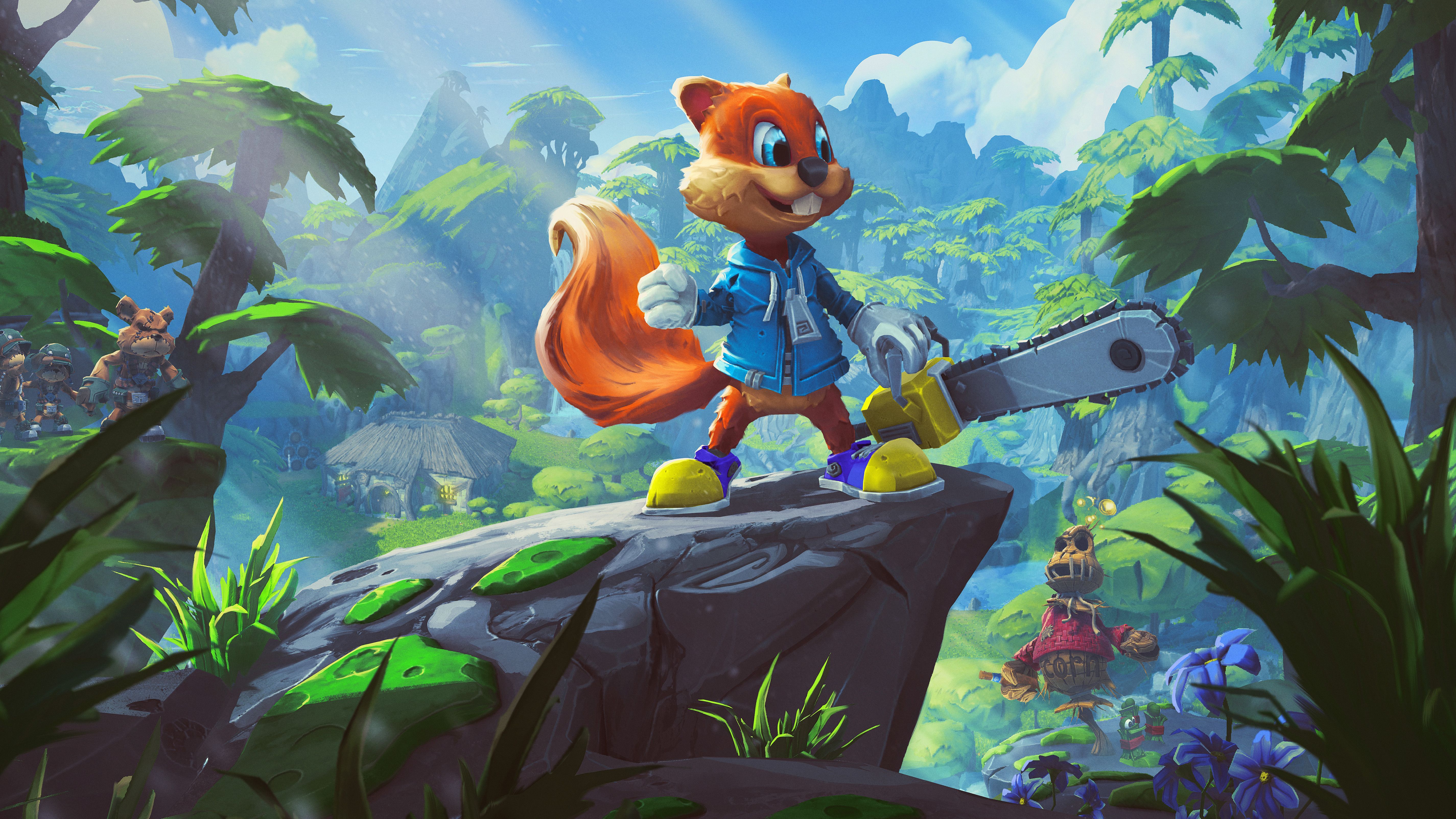 5700x3206 Discover 8 Artwork: Conker's Bad Fur Day and conkers ideas. conker's bad fur day, artwork, game art and more