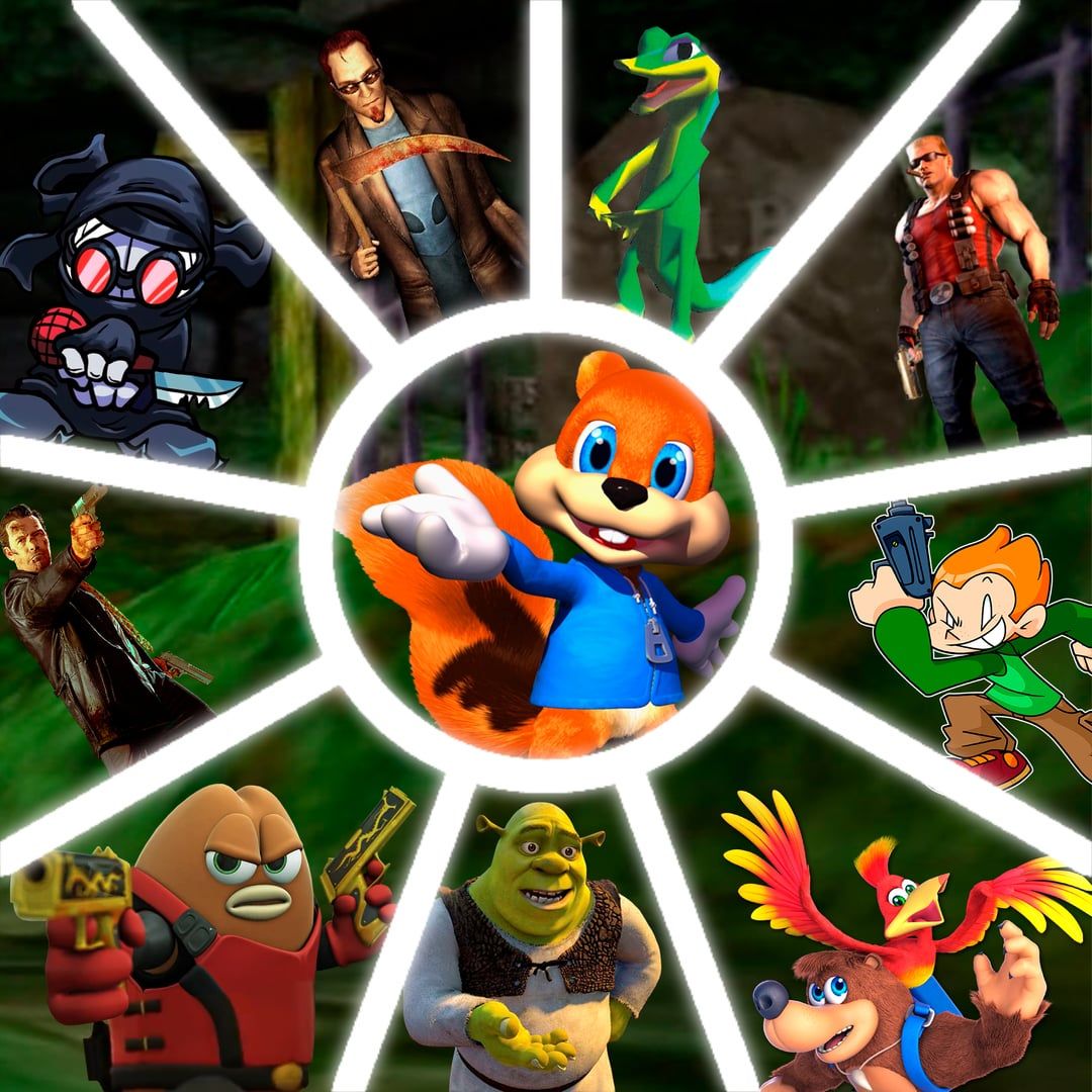 1080x1080 The Many Ws And Ls Of Conker The Squirrel (Conker's Bad Fur Day)