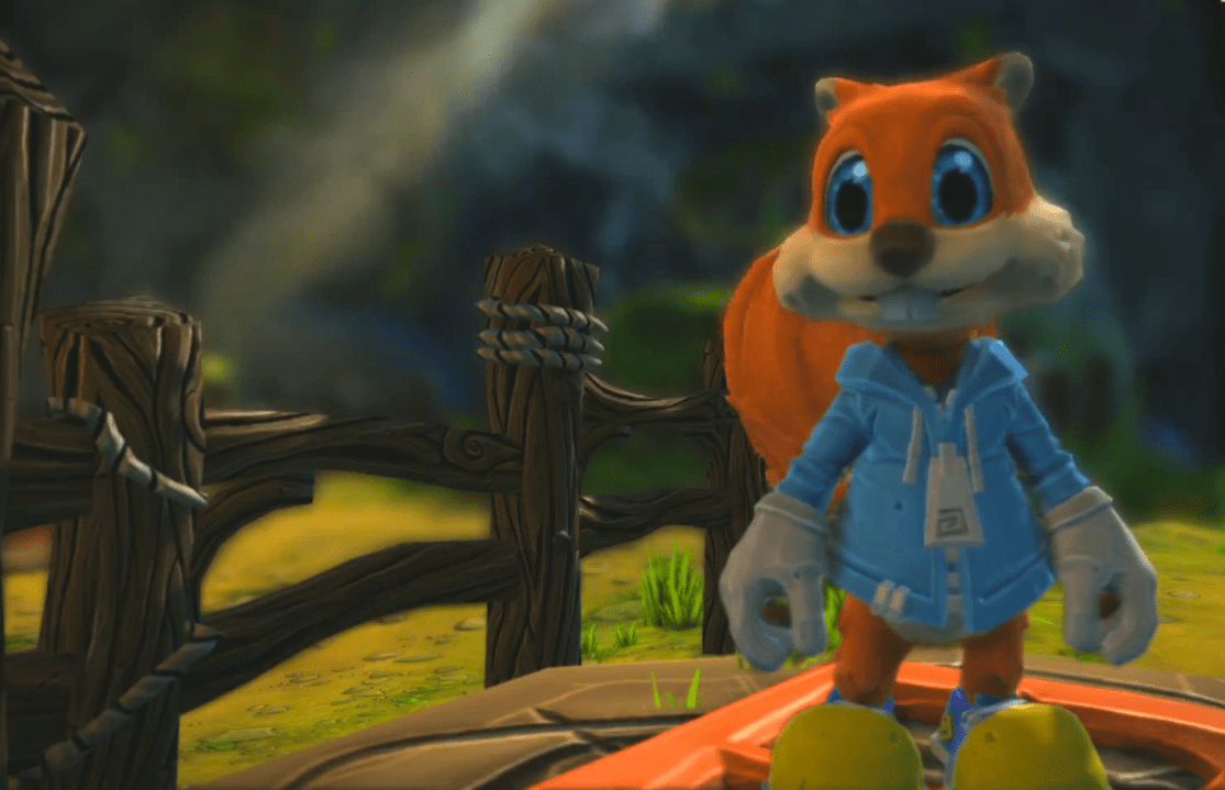 1115x719 First 10 Minutes of Conker's Bad Fur Day Recreated in Project Spark