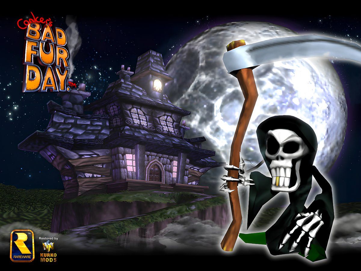 1200x900 Conker's Bad Fur Day wallpaper