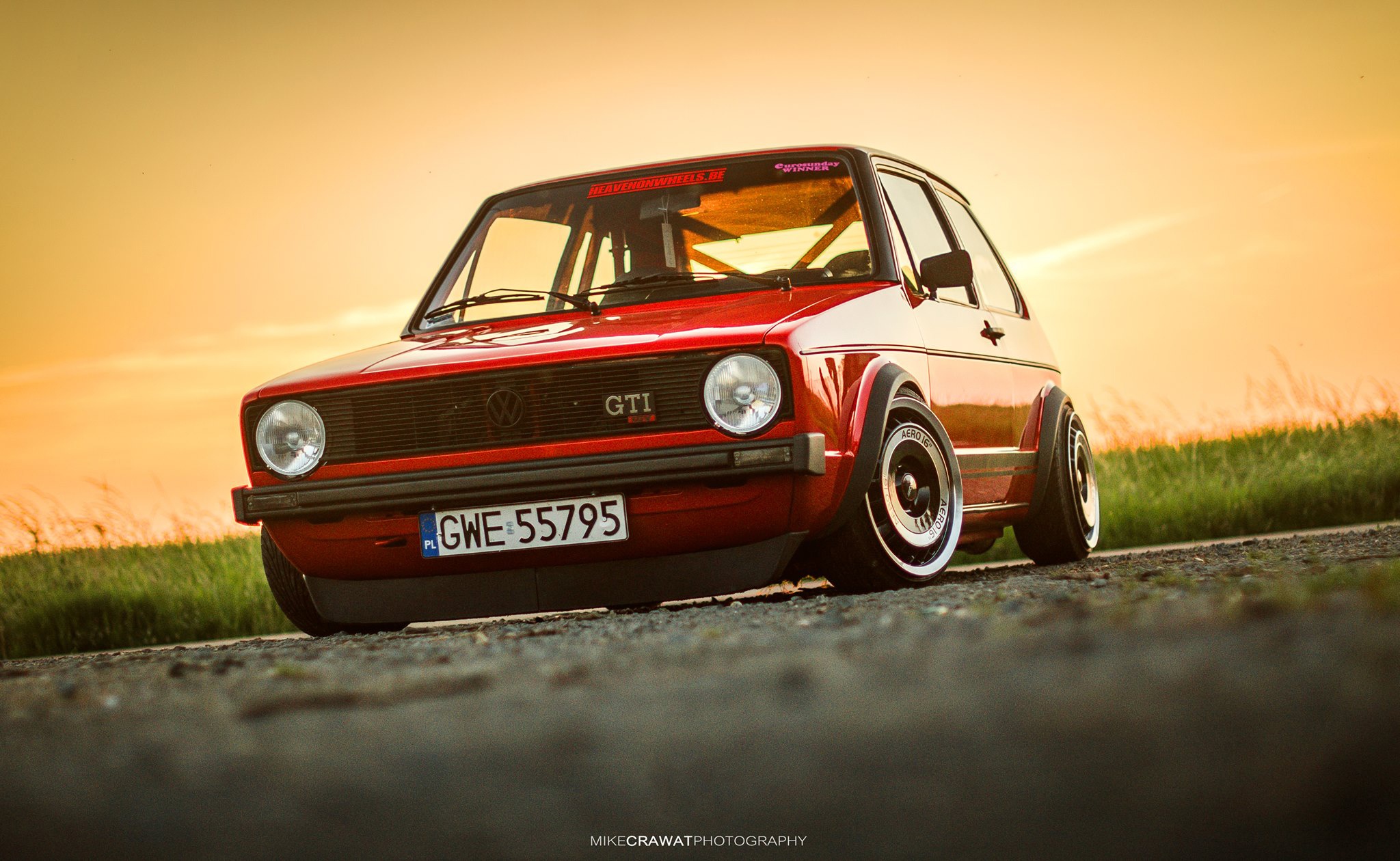 2048x1260 Wallpaper machine, auto, red, Volkswagen, old, golf, volkswagen golf, Volkswagen golf gti for mobile and desktop, section volkswagen, resolution 2048x1260