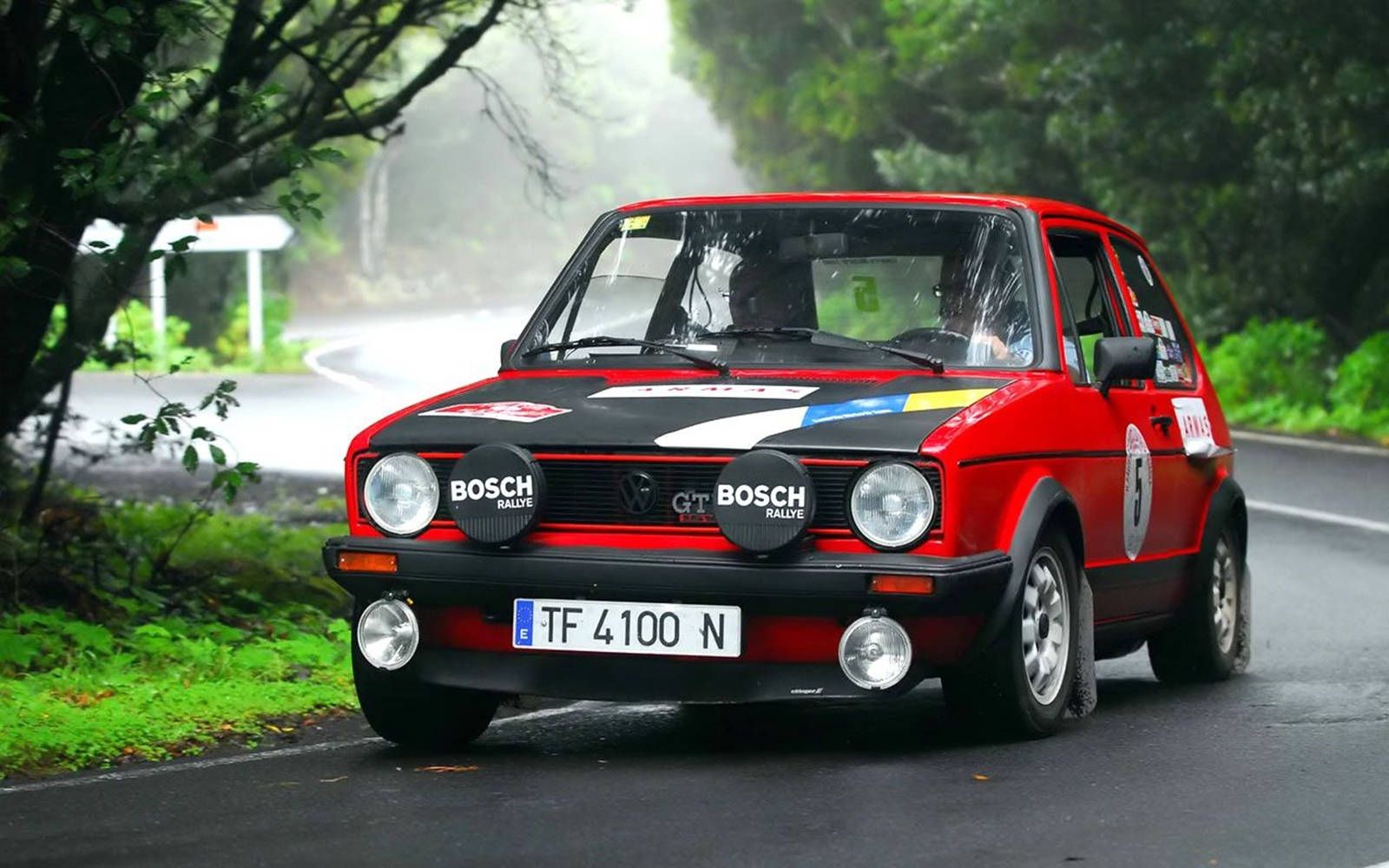 1600x1000 Download Classic Car Volkswagen Golf GTI MK1 Wallpaper