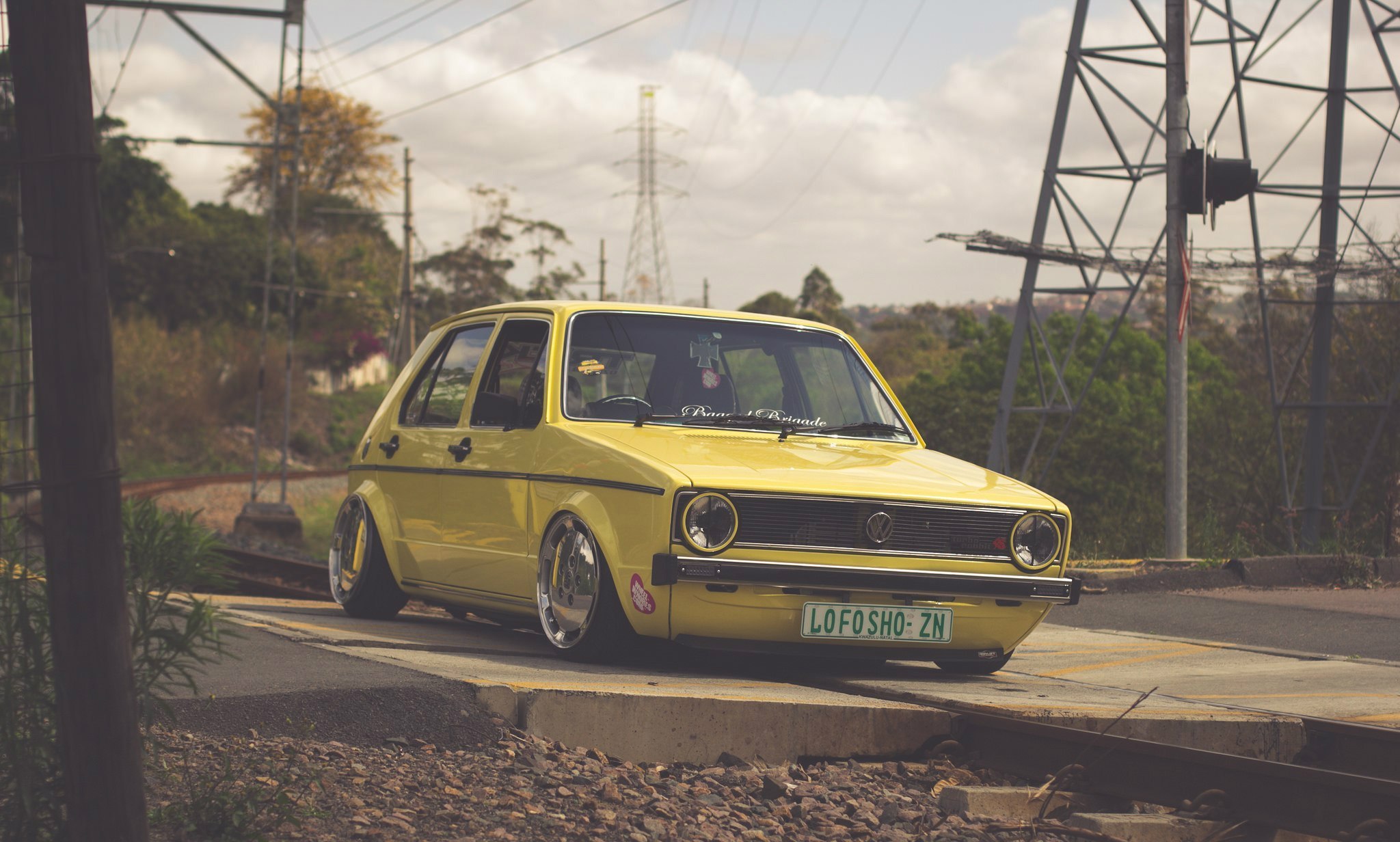 2048x1232 Wallpaper Volkswagen, golf, Germany, tuning, low, stance, Mk1 for mobile and desktop, section volkswagen, resolution 2048x1232