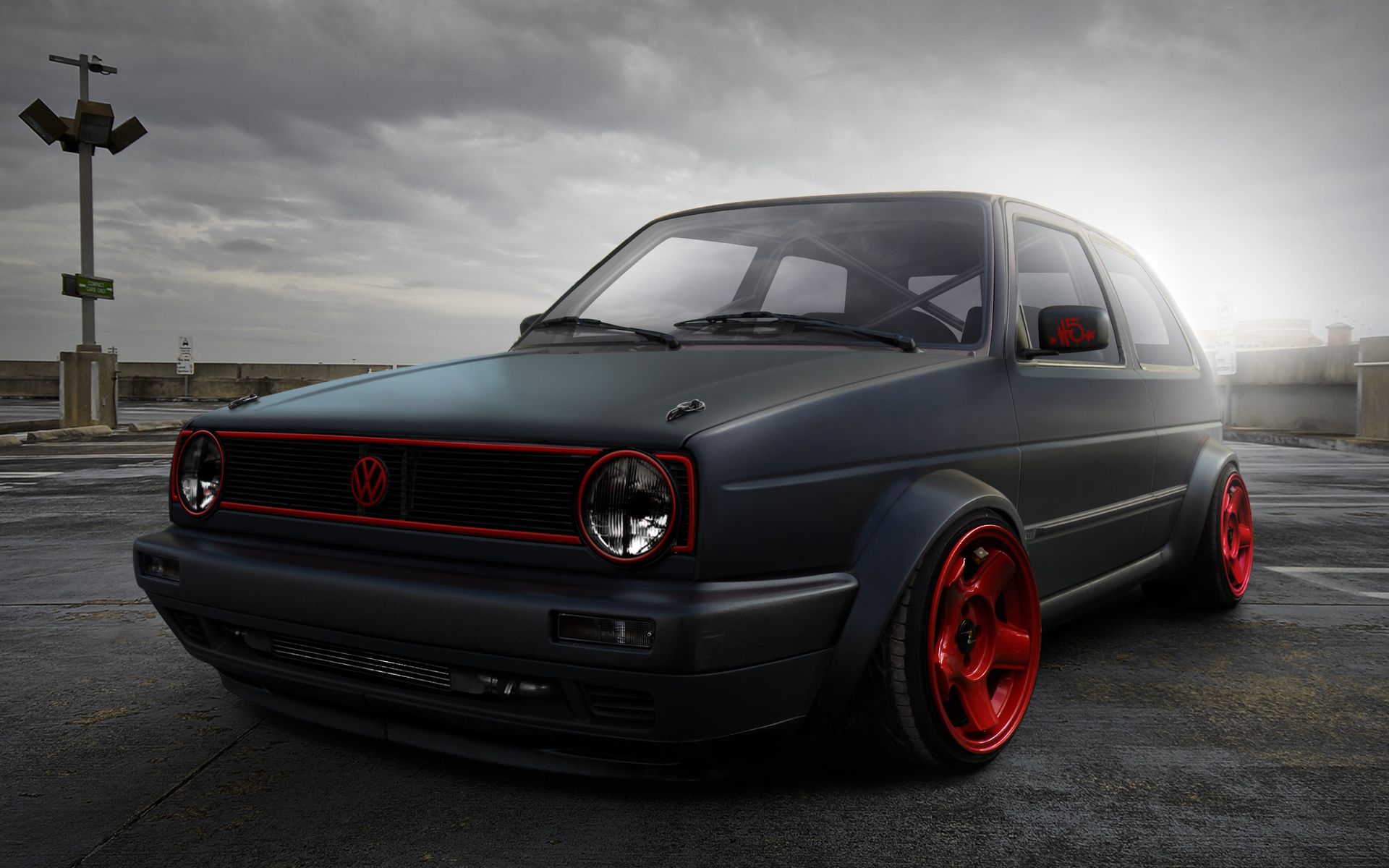 1920x1200 golf, Volkswagen, Tuning Wallpaper HD / Desktop and Mobile Background