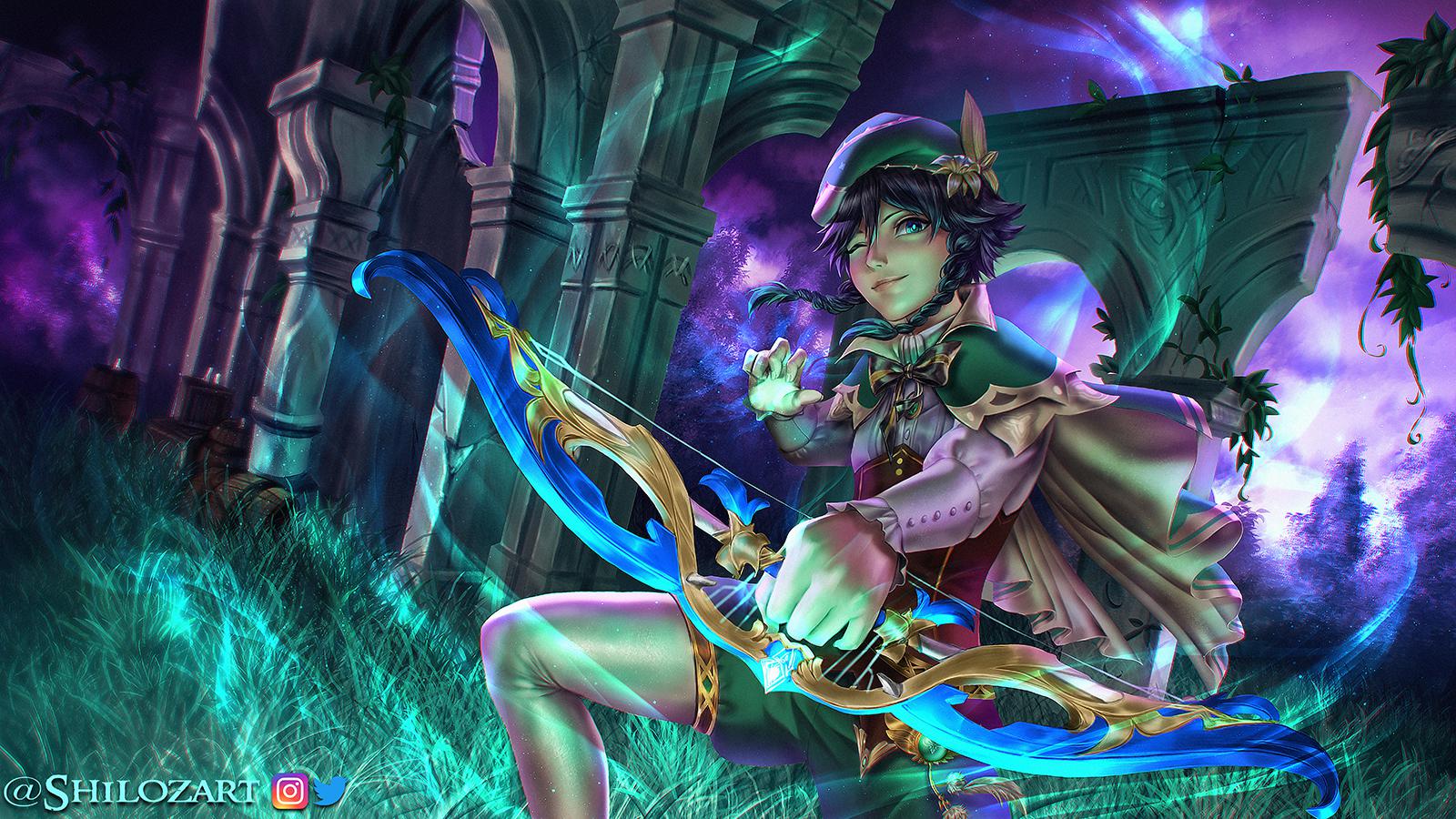 1600x900 Exploring Stormterror Lair With Venti : R Genshin_Impact