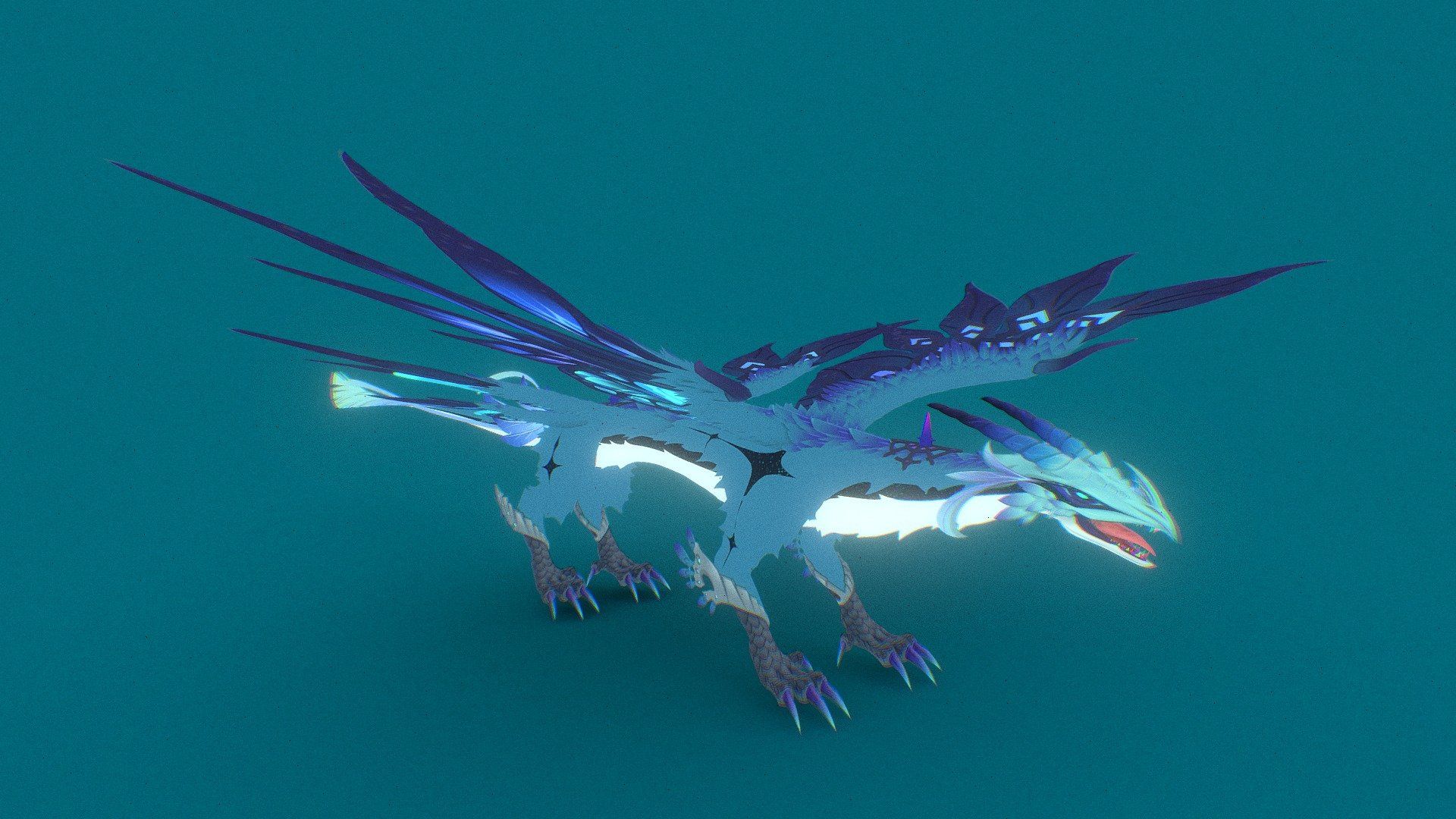 1920x1080 Stormterror from, genshin impact Free 3D model by stupid ahh potatoe [f636194]