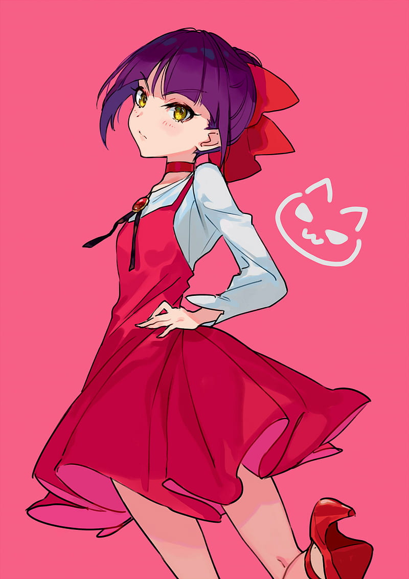800x1131 Neko Musume, gegege no kitaro, spooky kitaro, anime, anime girl, neko girl, cute, HD phone wallpaper