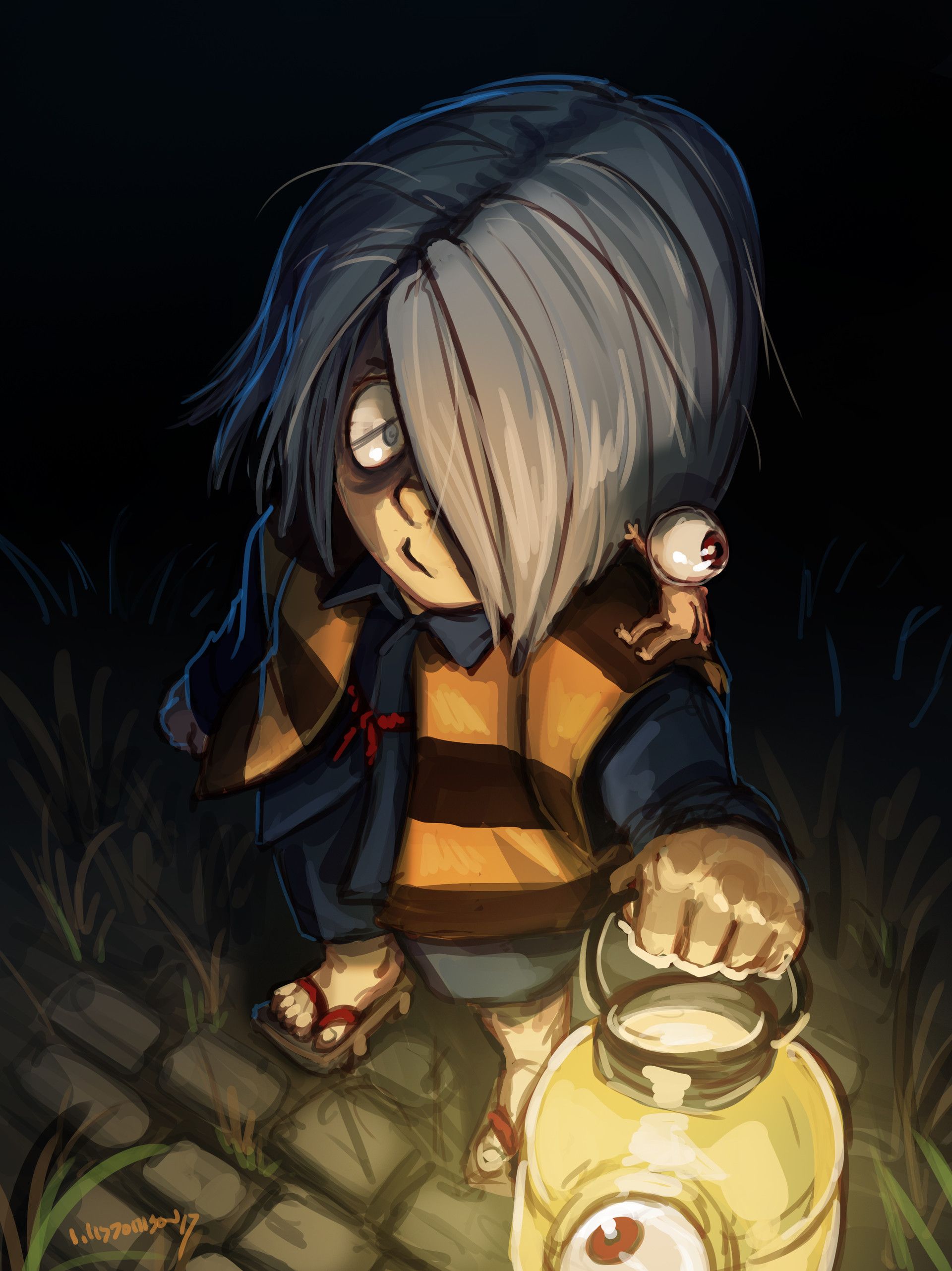 1920x2563 Benjamin Widdowson - #aniMAY day 9 no Kitaro