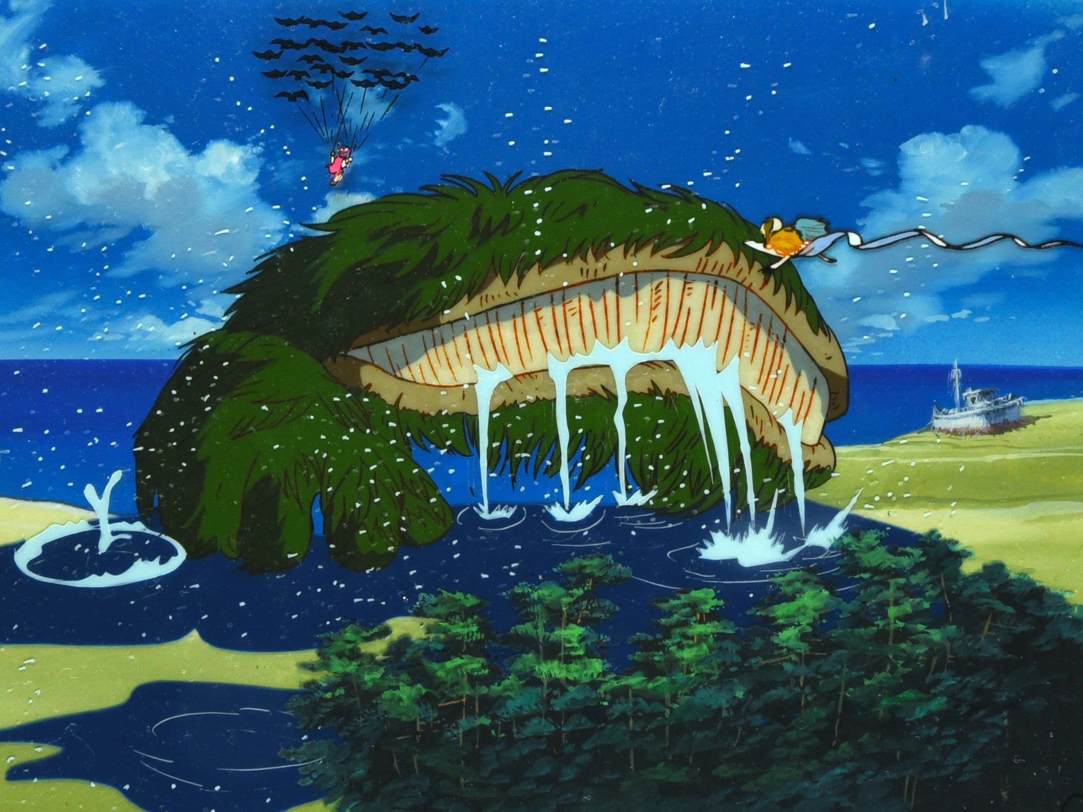 2190x1642 GeGeGe No Kitarōō As Dai Kaiju Master Setup Cel Gallery