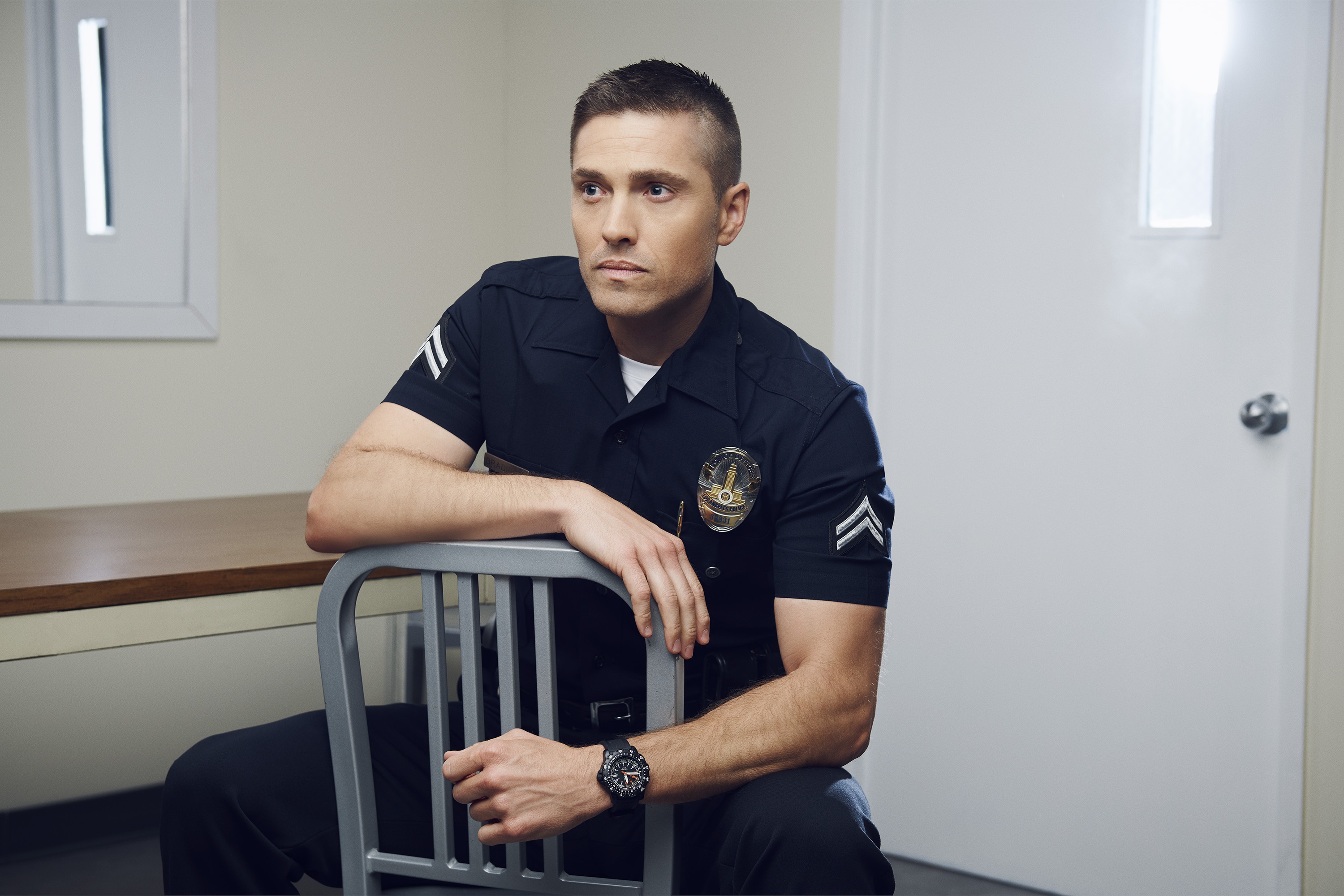 3000x2001 Wallpaper police, the series, Eric Winter, Rookie, The Rookie, Eric Winter, Tim Bradford for mobile and desktop, section фильмы, resolution 3000x2001