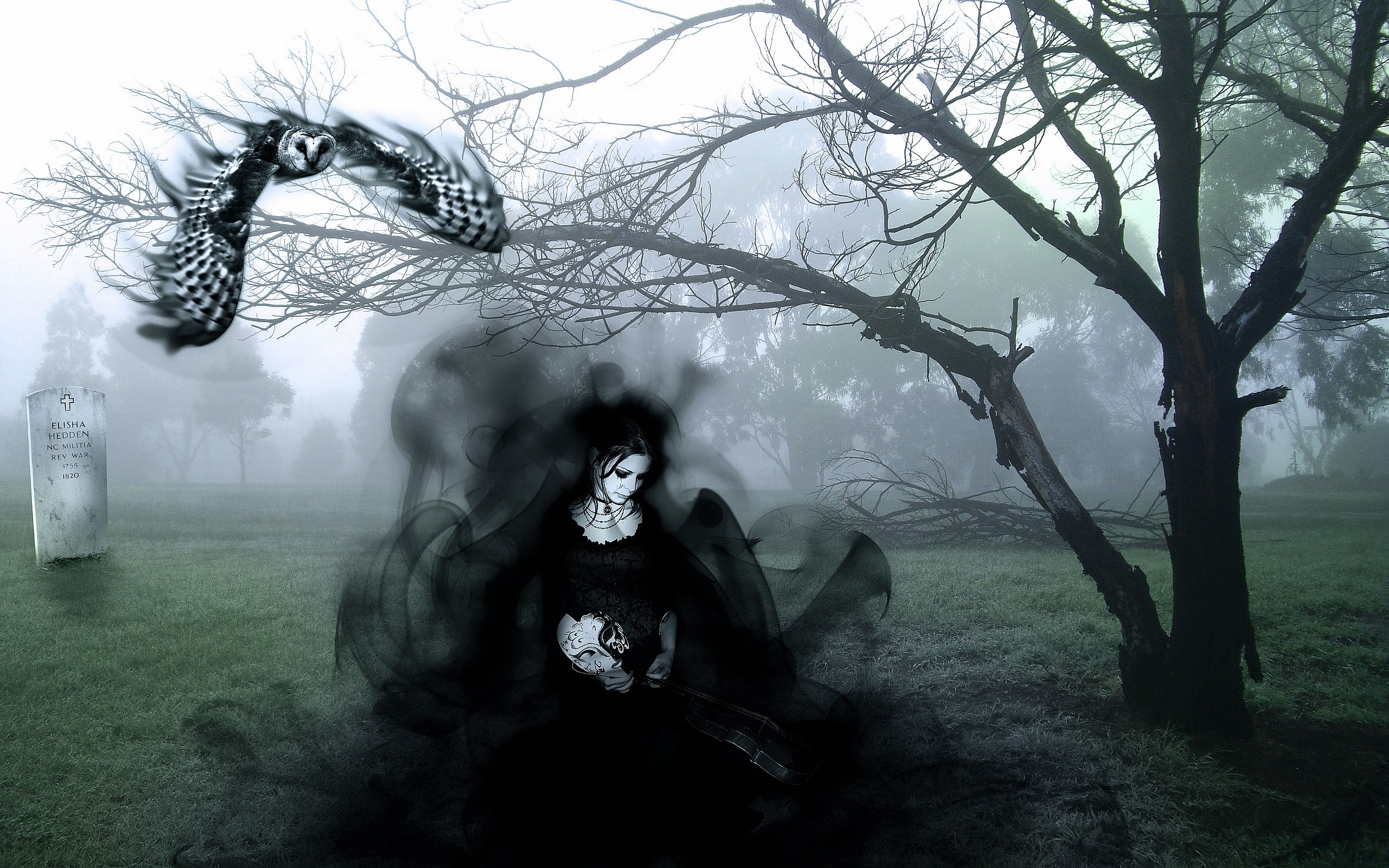 2560x1600 gothic, dark, girl Wallpaper, HD Fantasy 4K Wallpaper, Image and Background