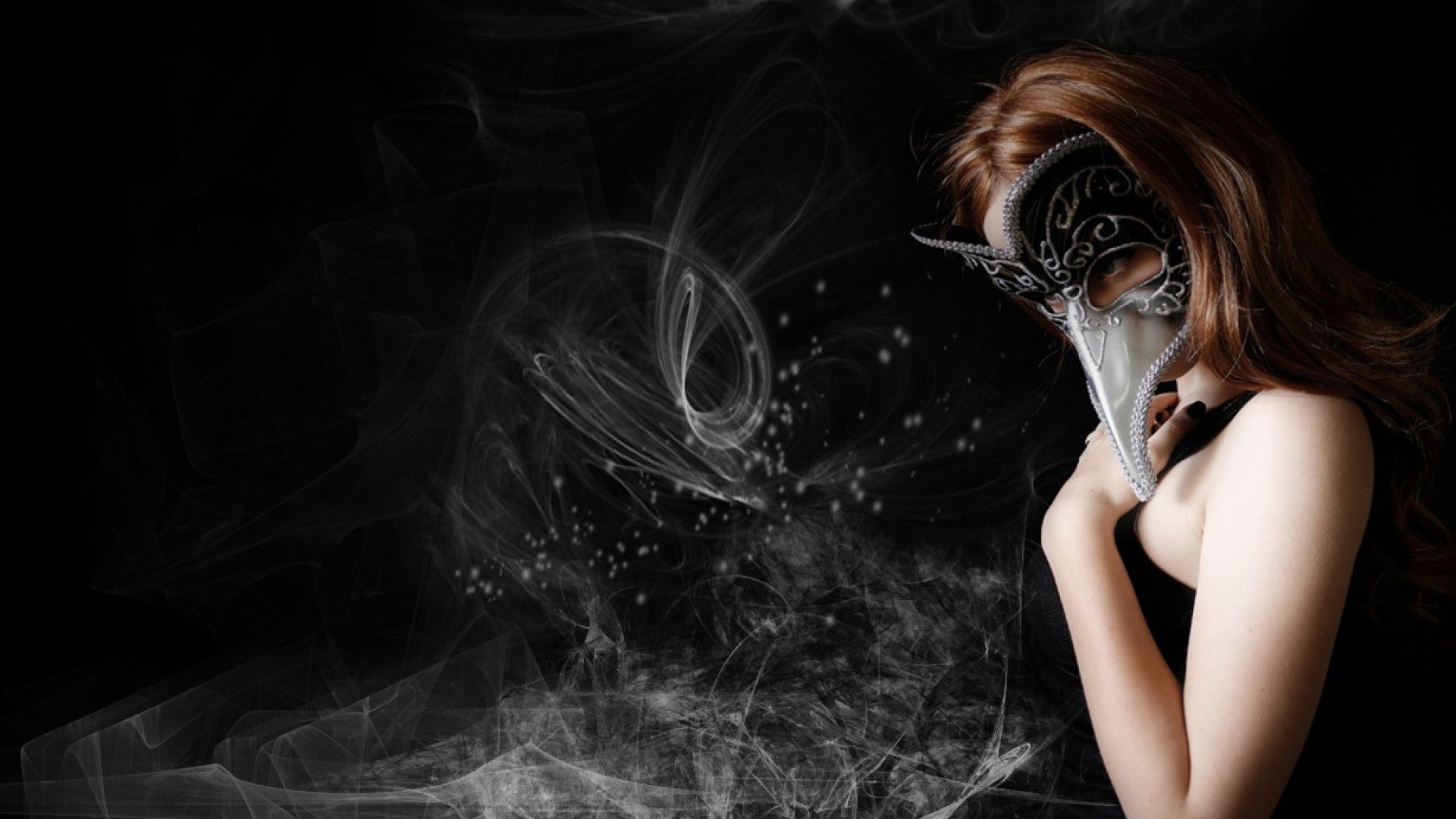 1920x1080 Download Woman Gothic HD Wallpaper